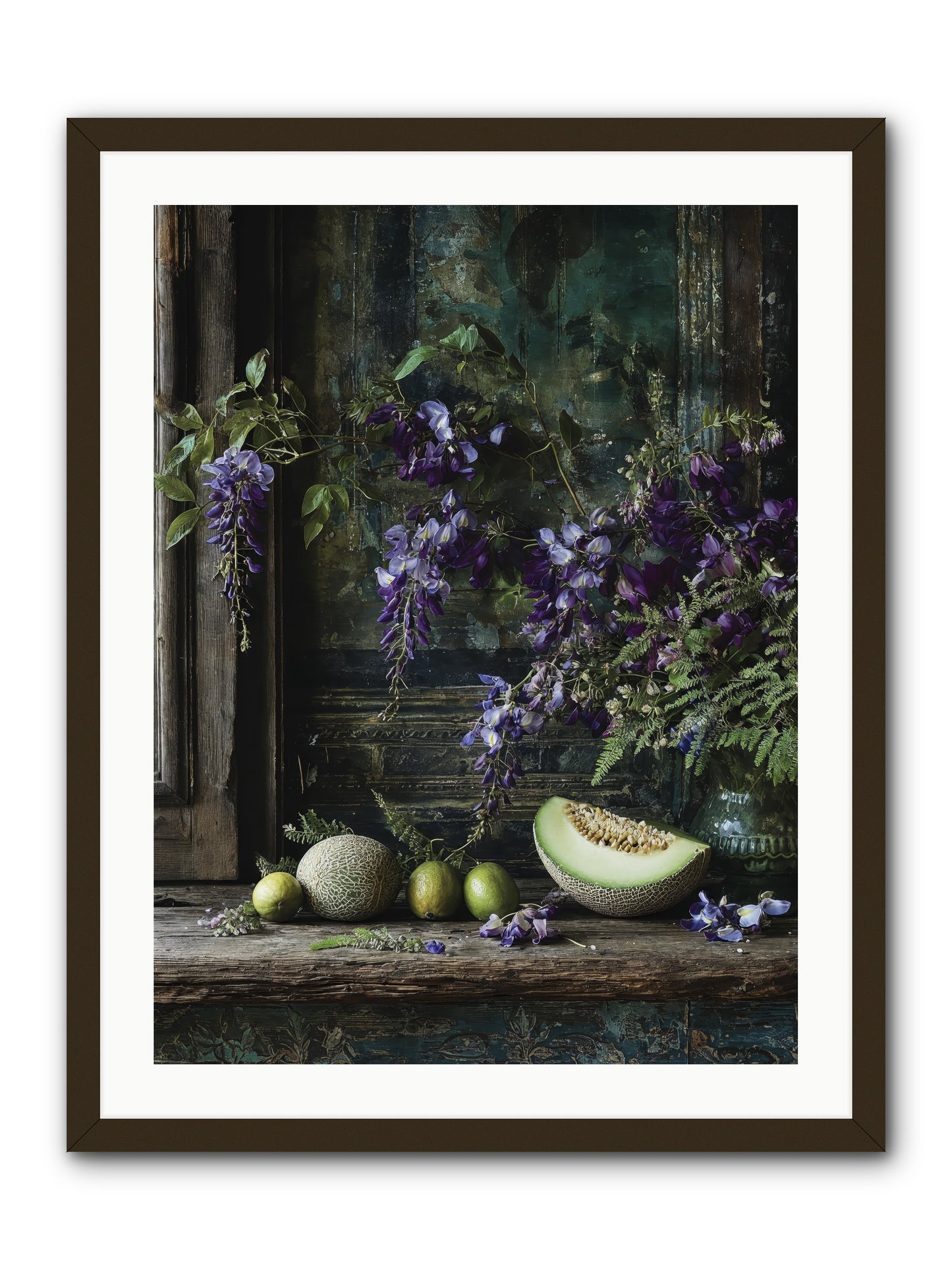 deauville -- Framed Print - Black 24x32