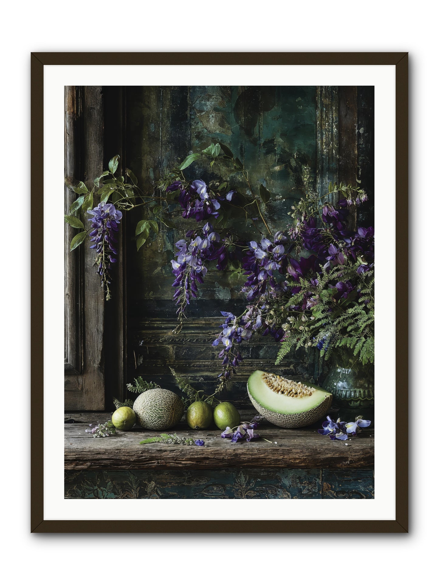 deauville -- Framed Print - Black 30x40