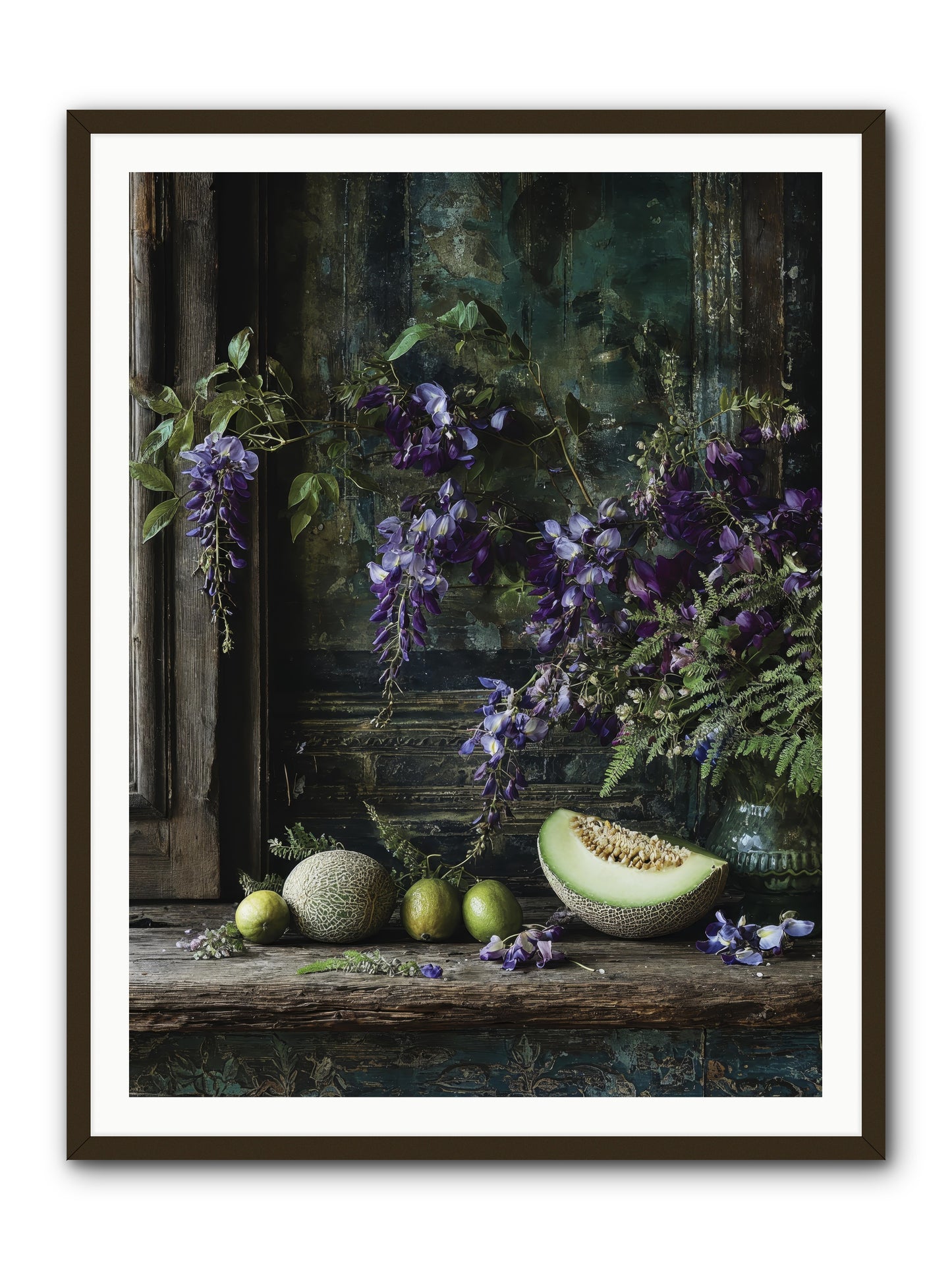 deauville -- Framed Print - Black 36x48