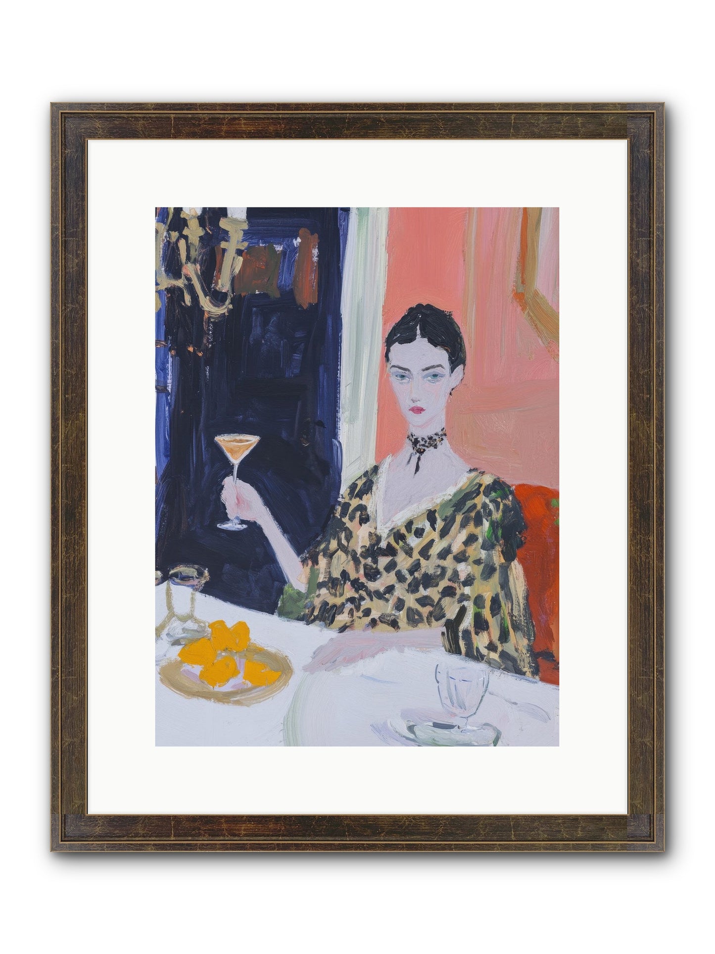 Devotion Unnoticed Framed Print - Slimwoods Black/Gold 12x16