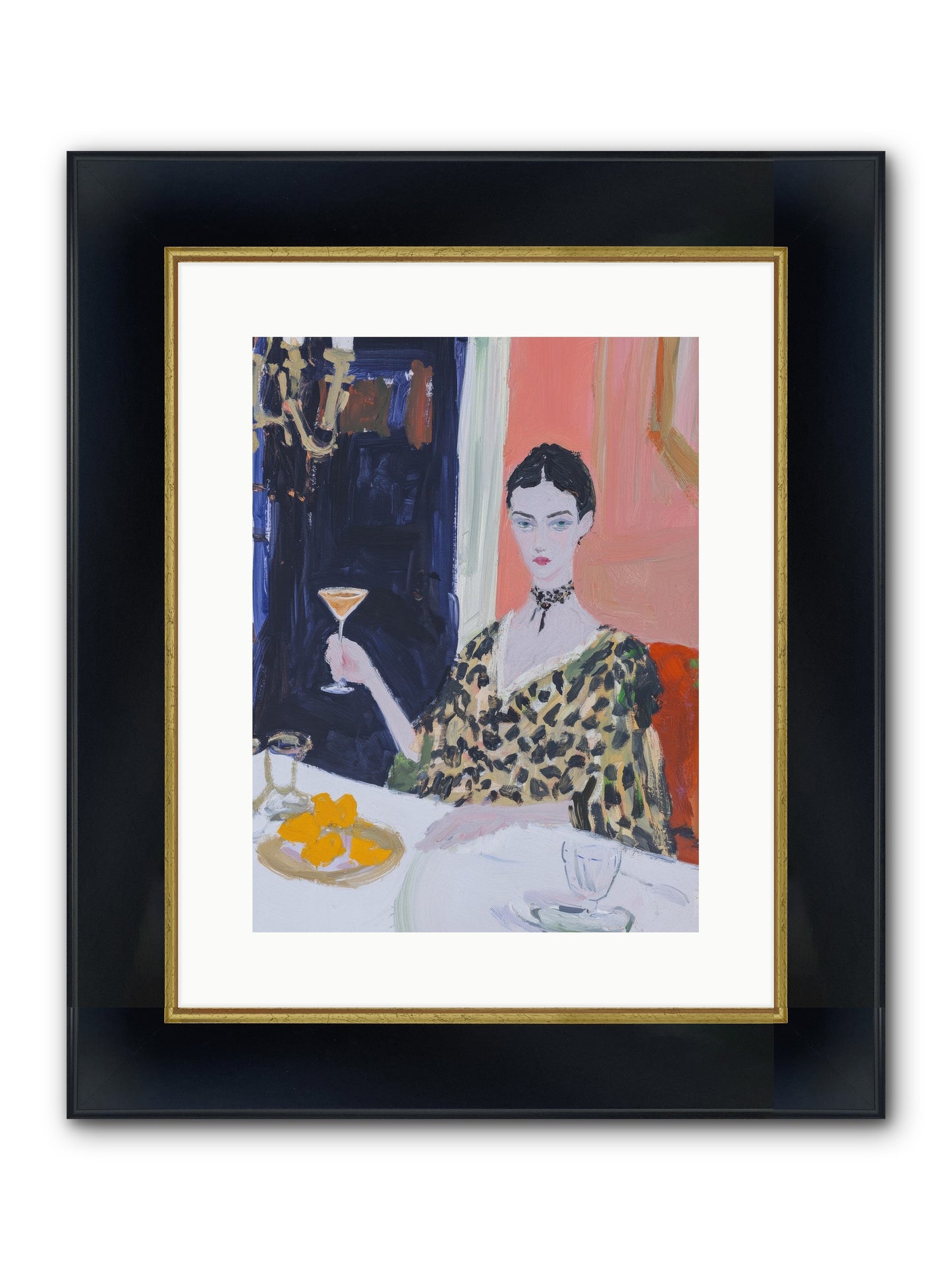 Devotion Unnoticed Framed Print - Wide Black w/Gold 12x16