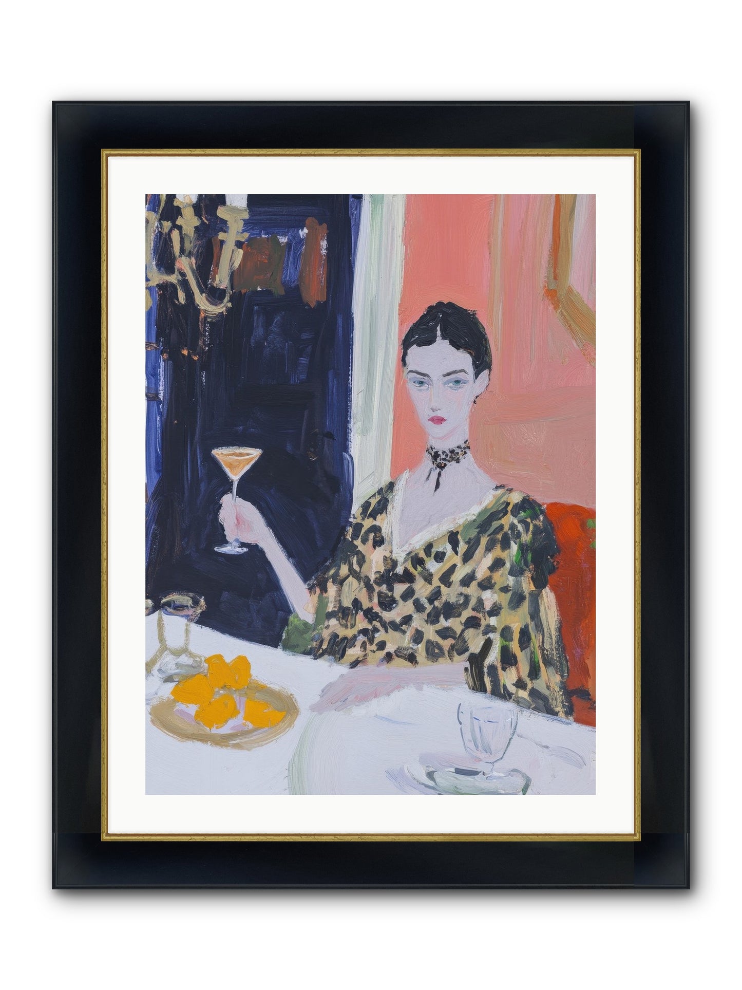 Devotion Unnoticed Framed Print - Wide Black w/Gold 24x32