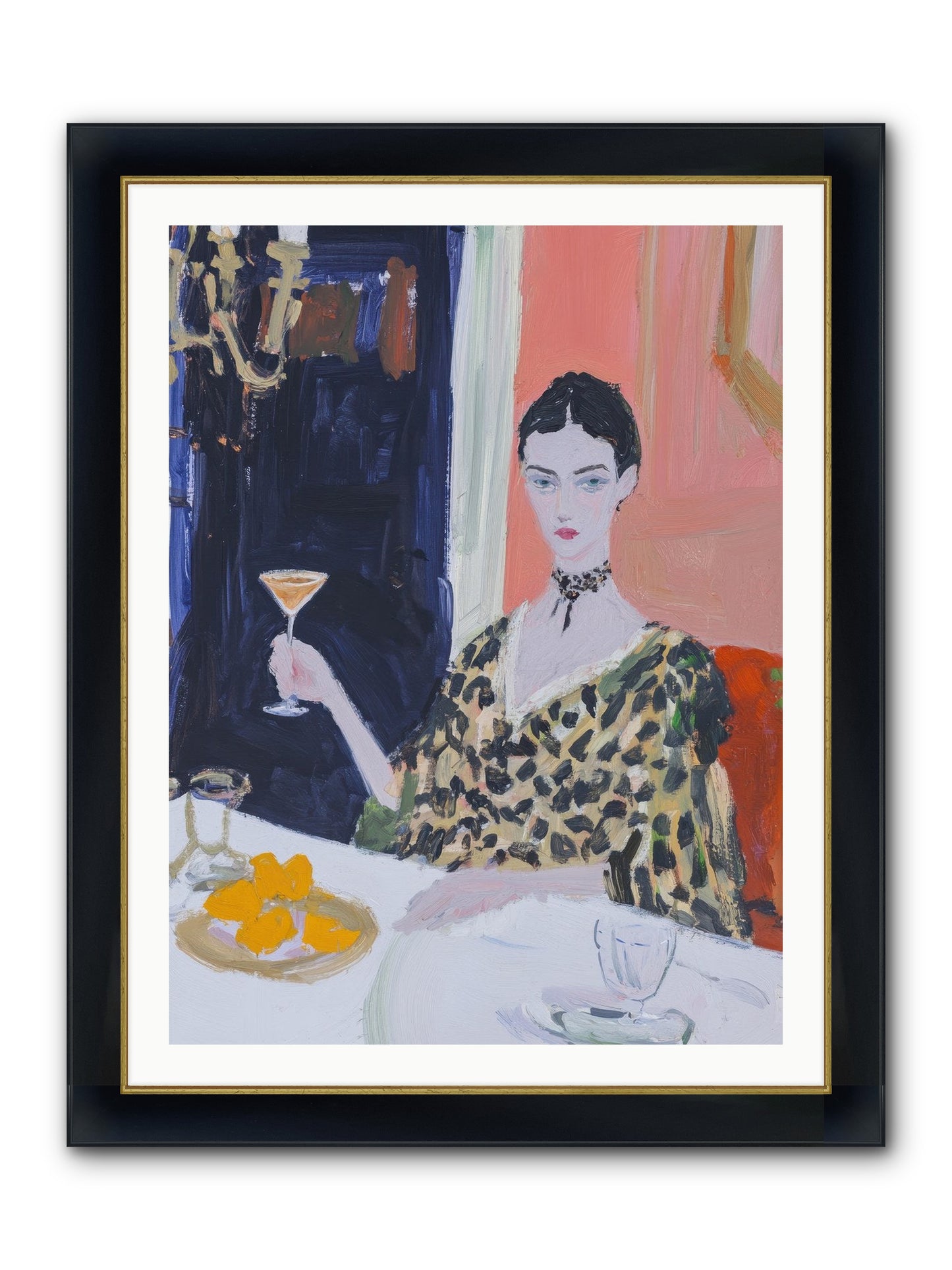 Devotion Unnoticed Framed Print - Wide Black w/Gold 30x40