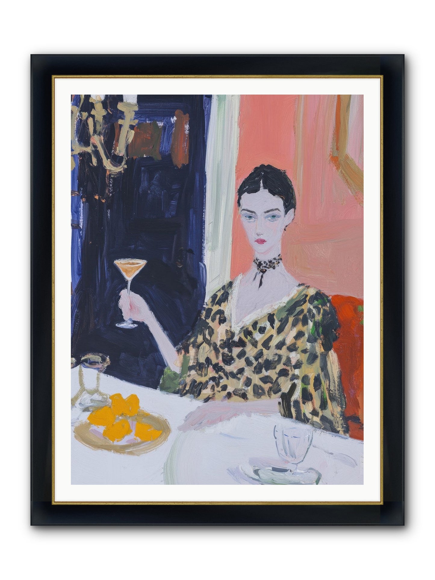 Devotion Unnoticed Framed Print - Wide Black w/Gold 36x48