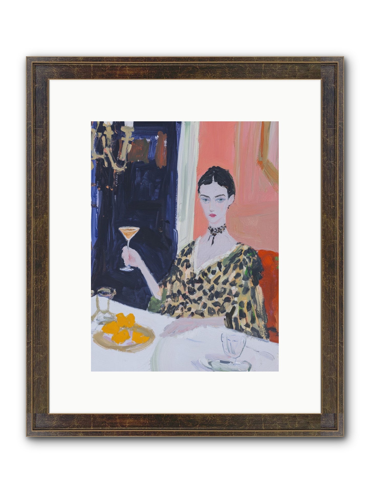 Devotion Unnoticed Framed Print - Slimwoods Black/Gold 9x12