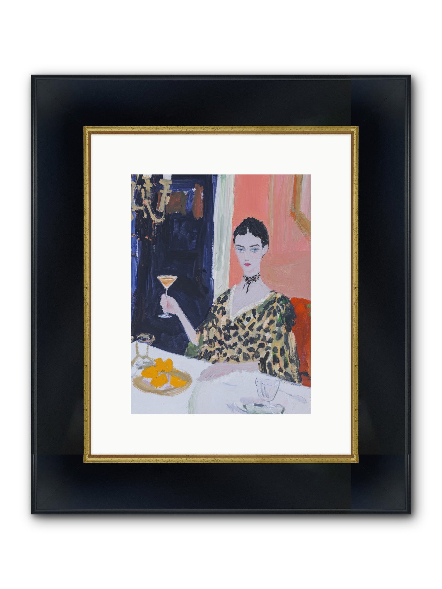 Devotion Unnoticed Framed Print - Wide Black w/Gold 9x12