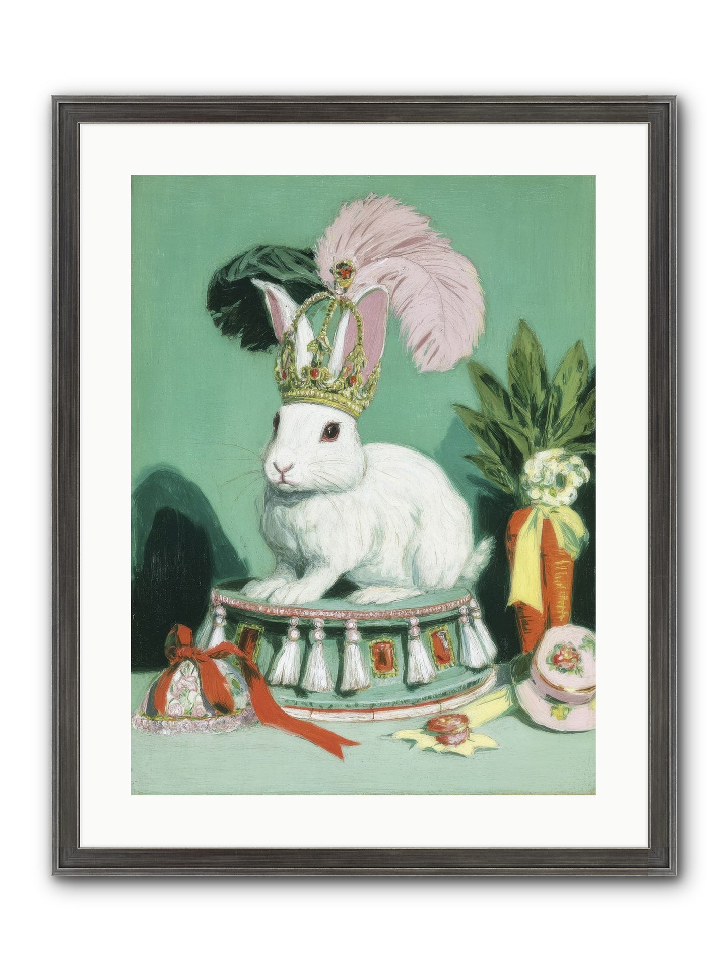 Diamond Dreams Framed Print - Slimwoods Black/Silver 18x24