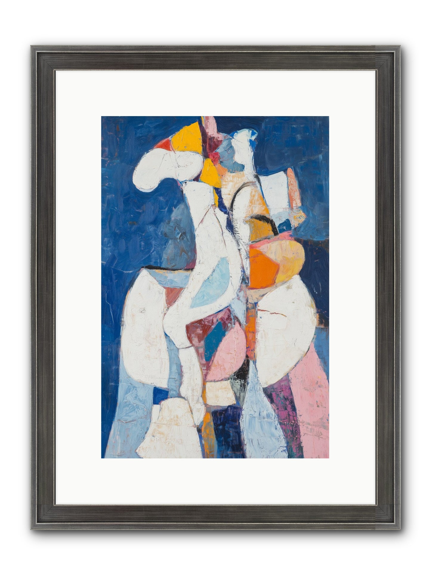 Dilemma Framed Print - Slimwoods Black/Silver 10x15