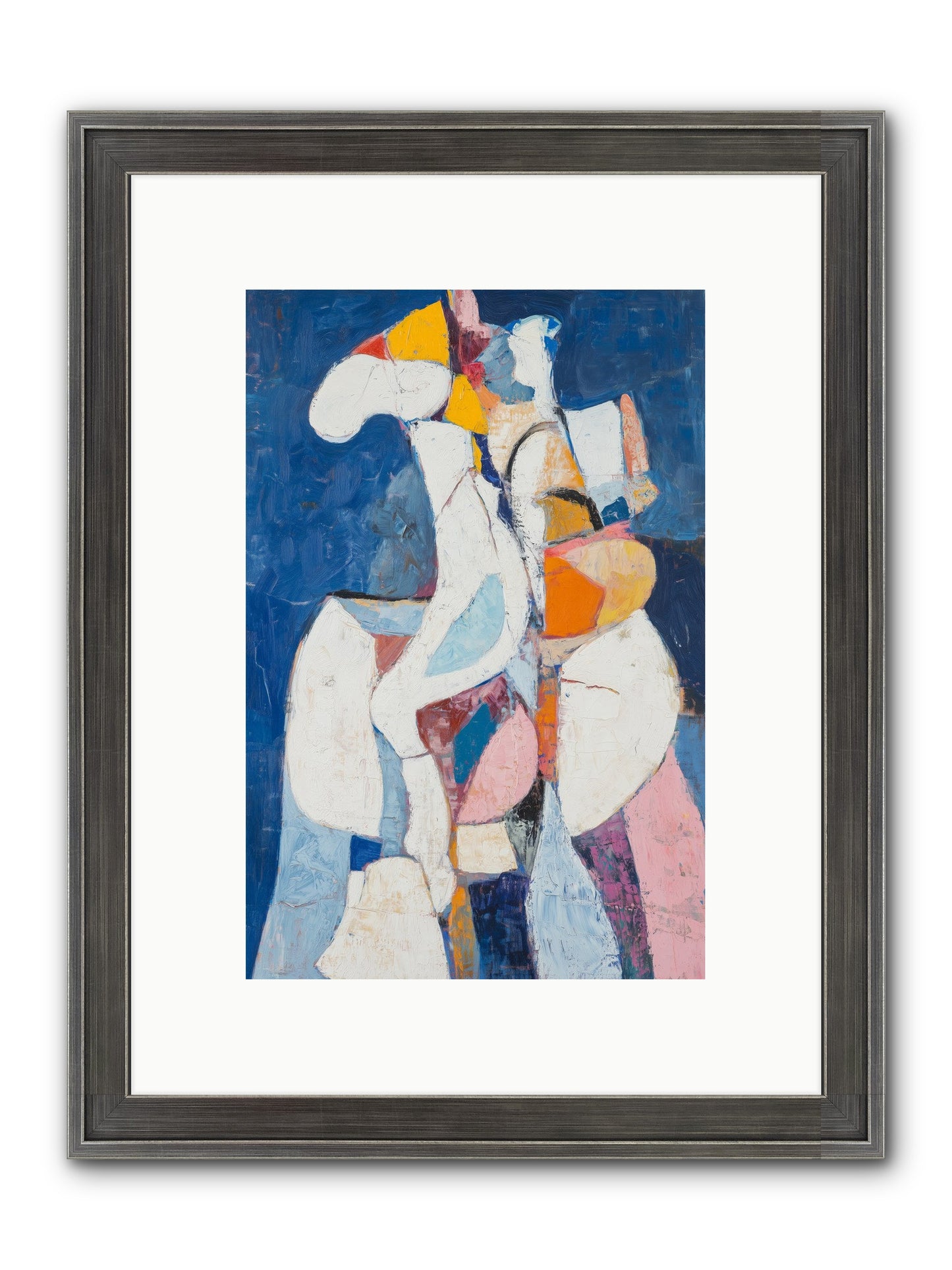 Dilemma Framed Print - Slimwoods Black/Silver 8x12