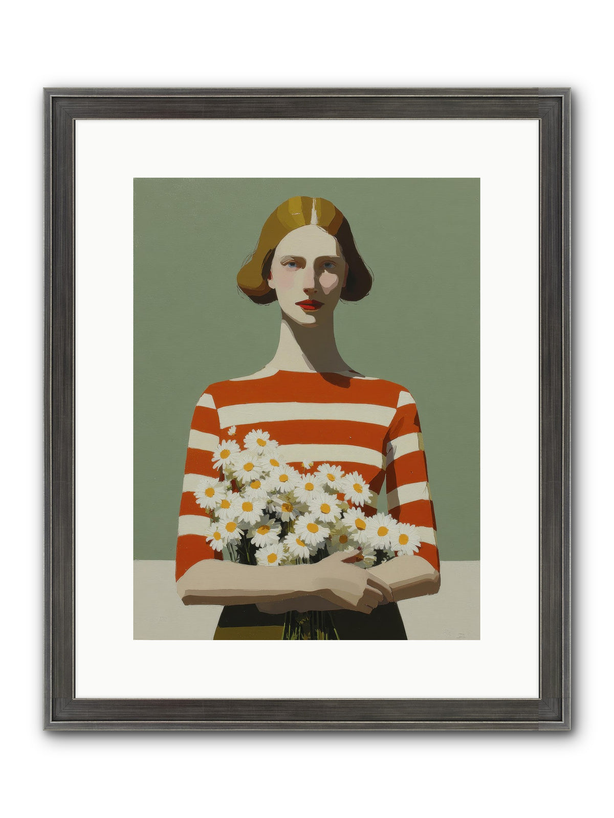 Distant Light Framed Print - Slimwoods Black/Silver 12x16