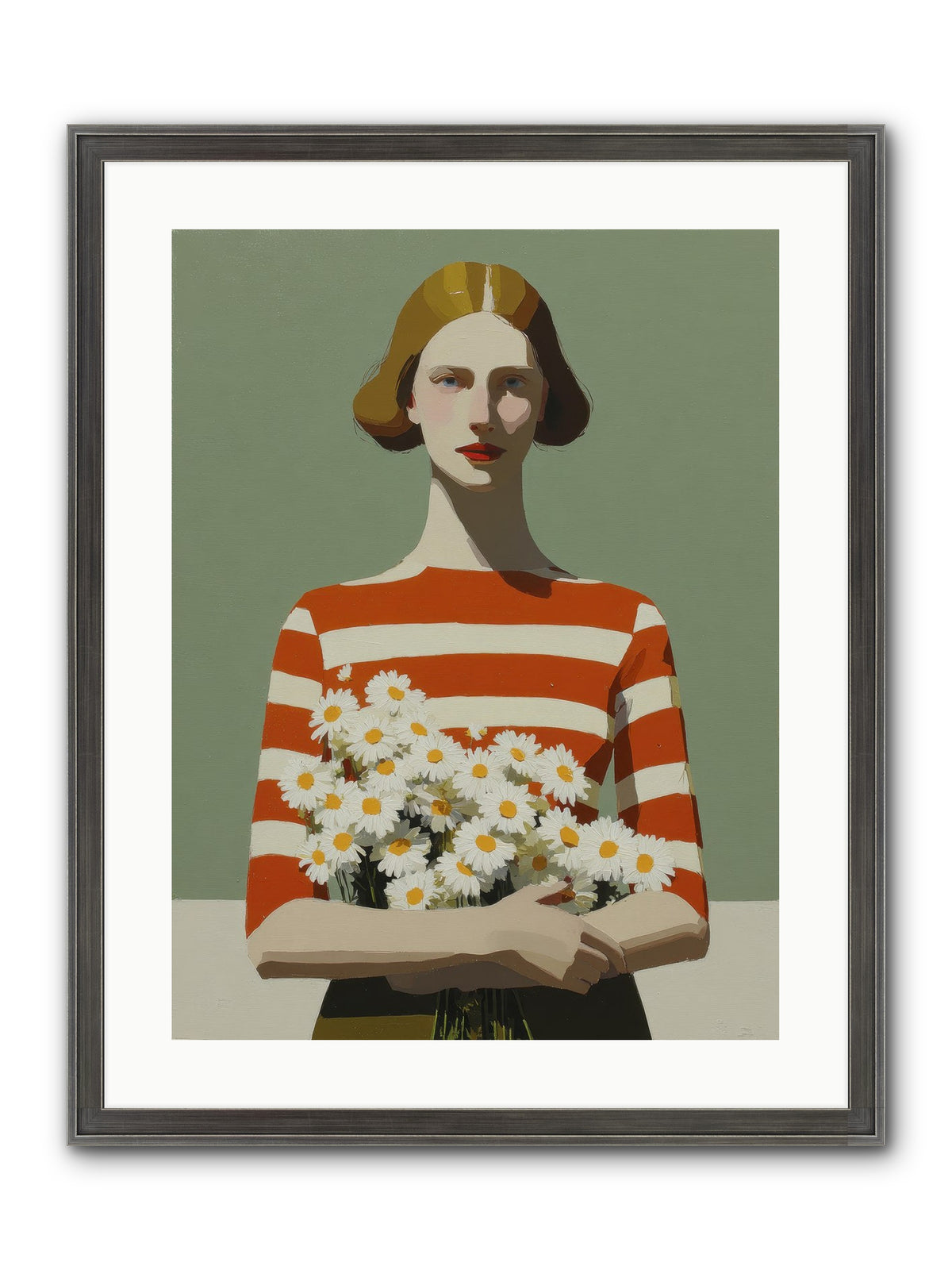 Distant Light Framed Print - Slimwoods Black/Silver 18x24