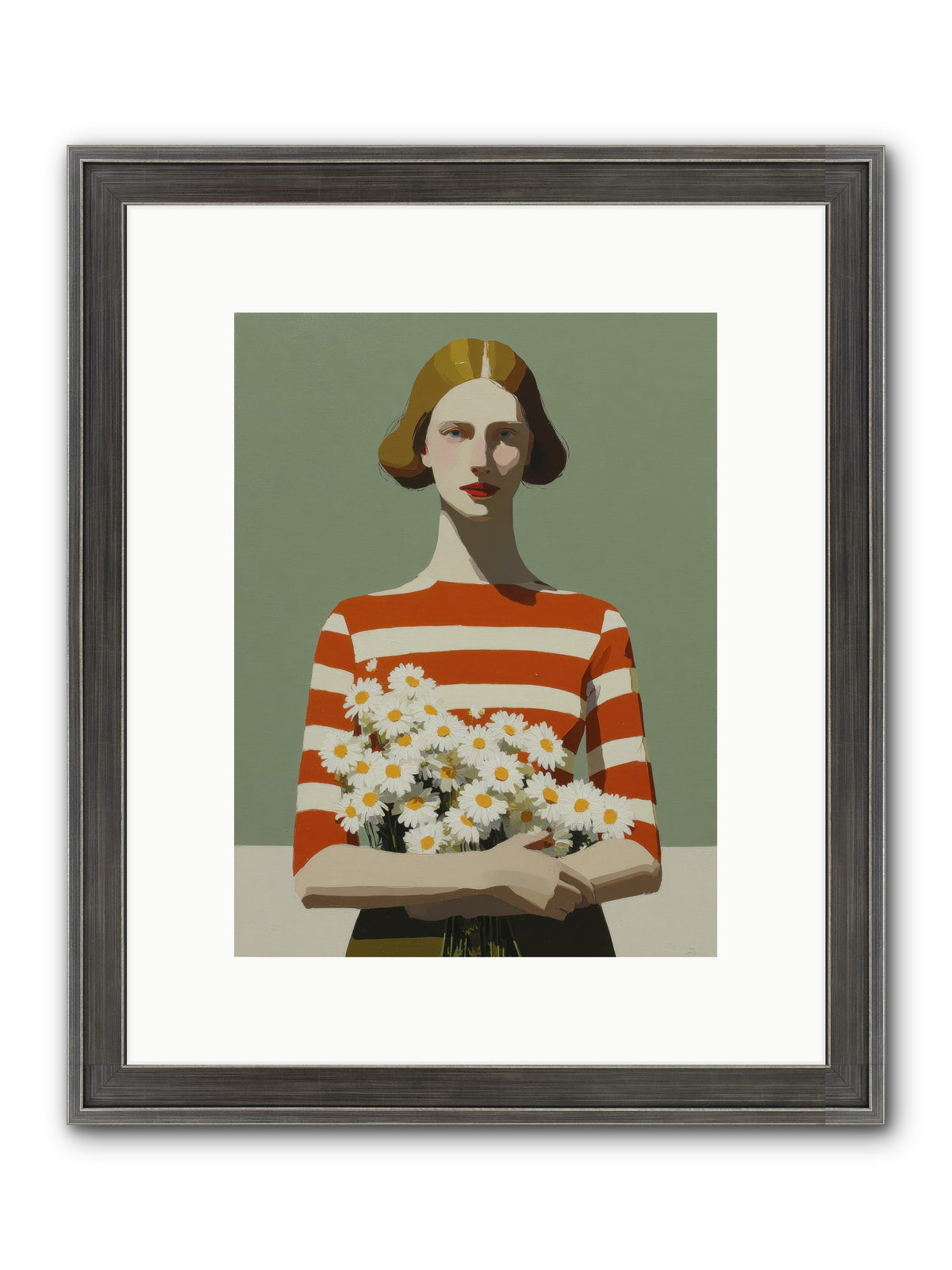 Distant Light Framed Print - Slimwoods Black/Silver 9x12