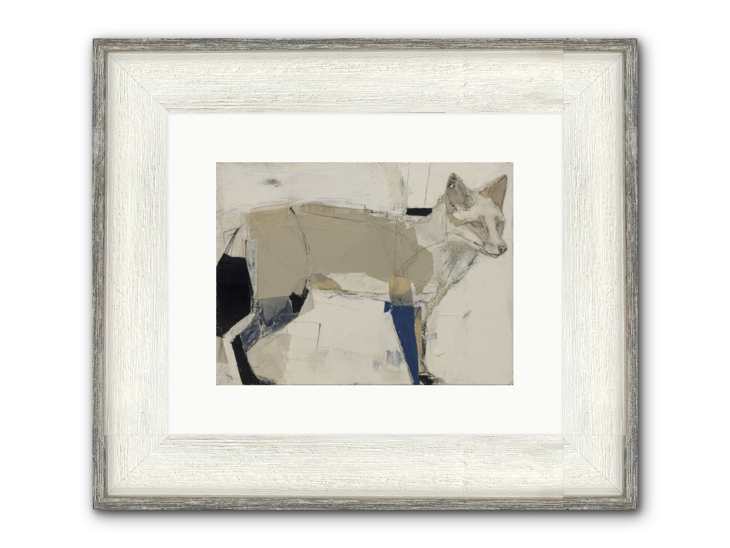 Divine Mischief Framed Print - Driftwood White 12x9