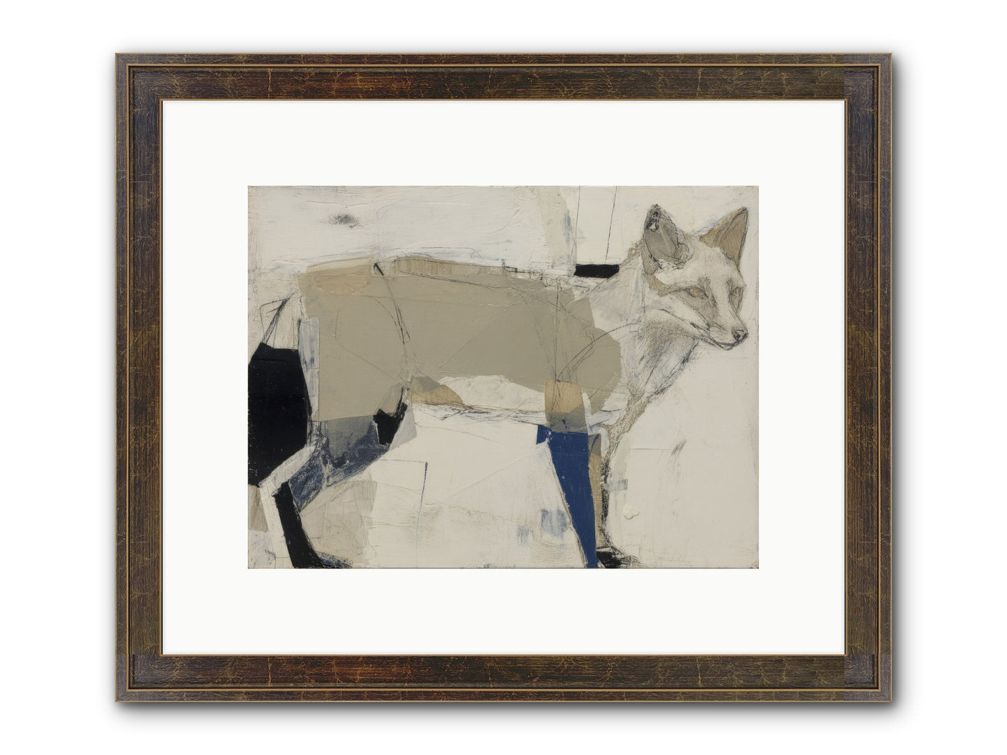Divine Mischief Framed Print - Slimwoods Black/Gold 12x9