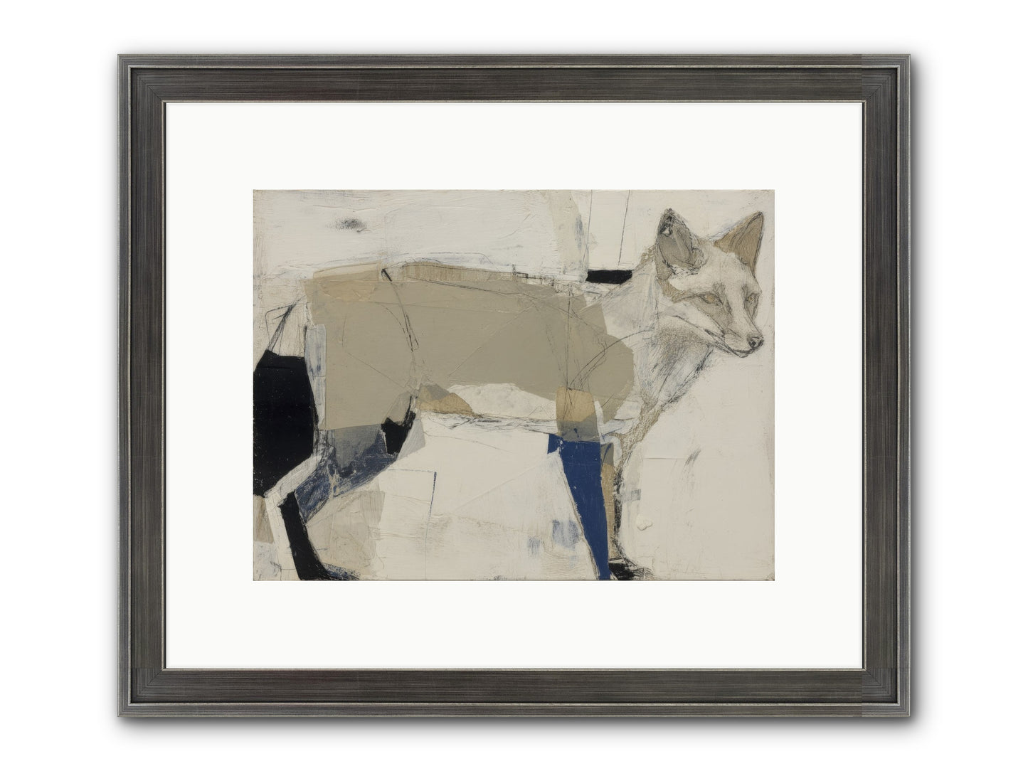 Divine Mischief Framed Print - Slimwoods Black/Silver 12x9