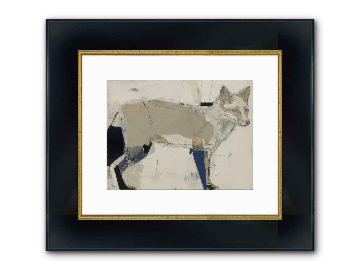 Divine Mischief Framed Print - Wide Black w/Gold 12x9