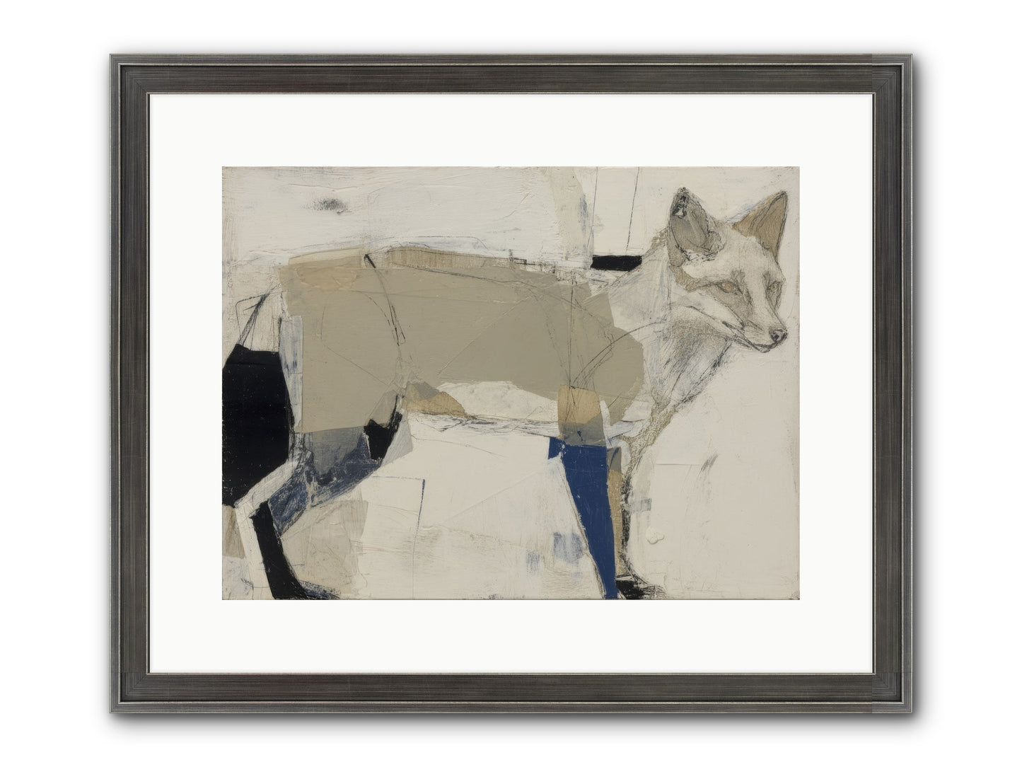 Divine Mischief Framed Print - Slimwoods Black/Silver 16x12