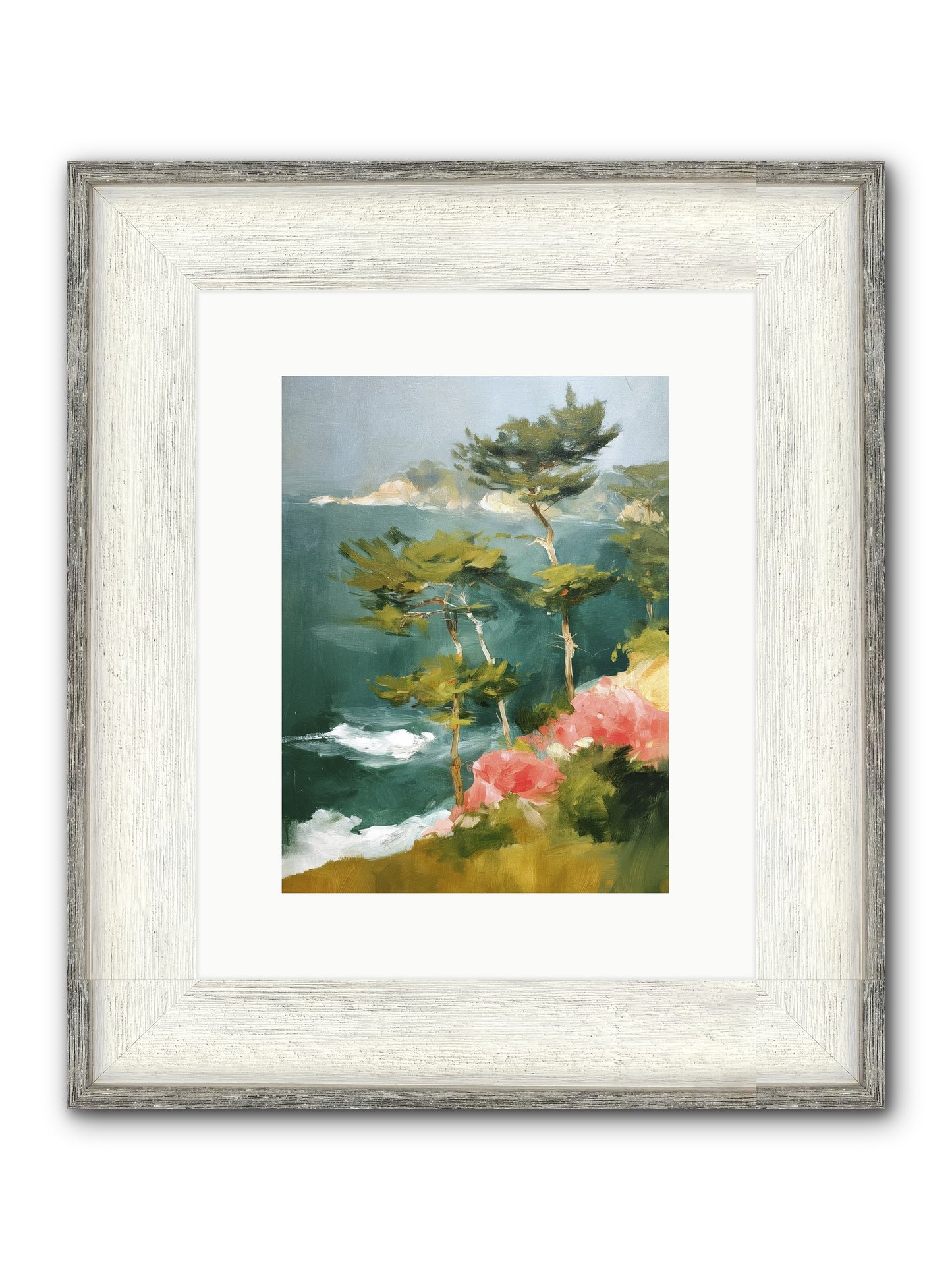 Dreaming Air Framed Print - Driftwood White 9x12
