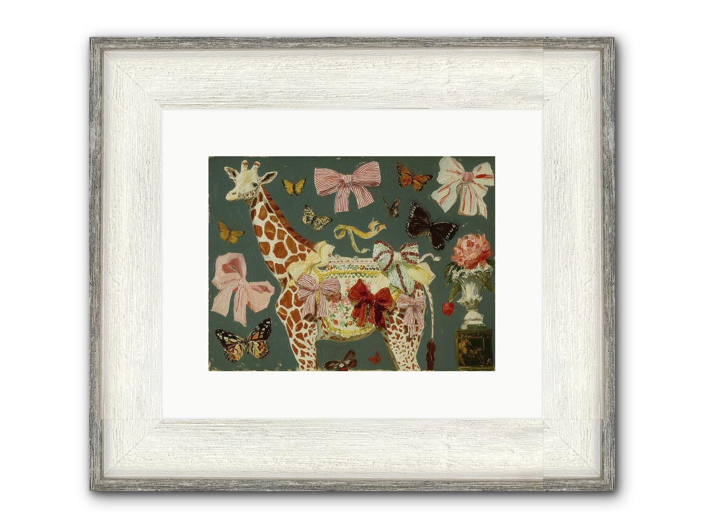 Dreamlands Framed Print - Driftwood White 12x9