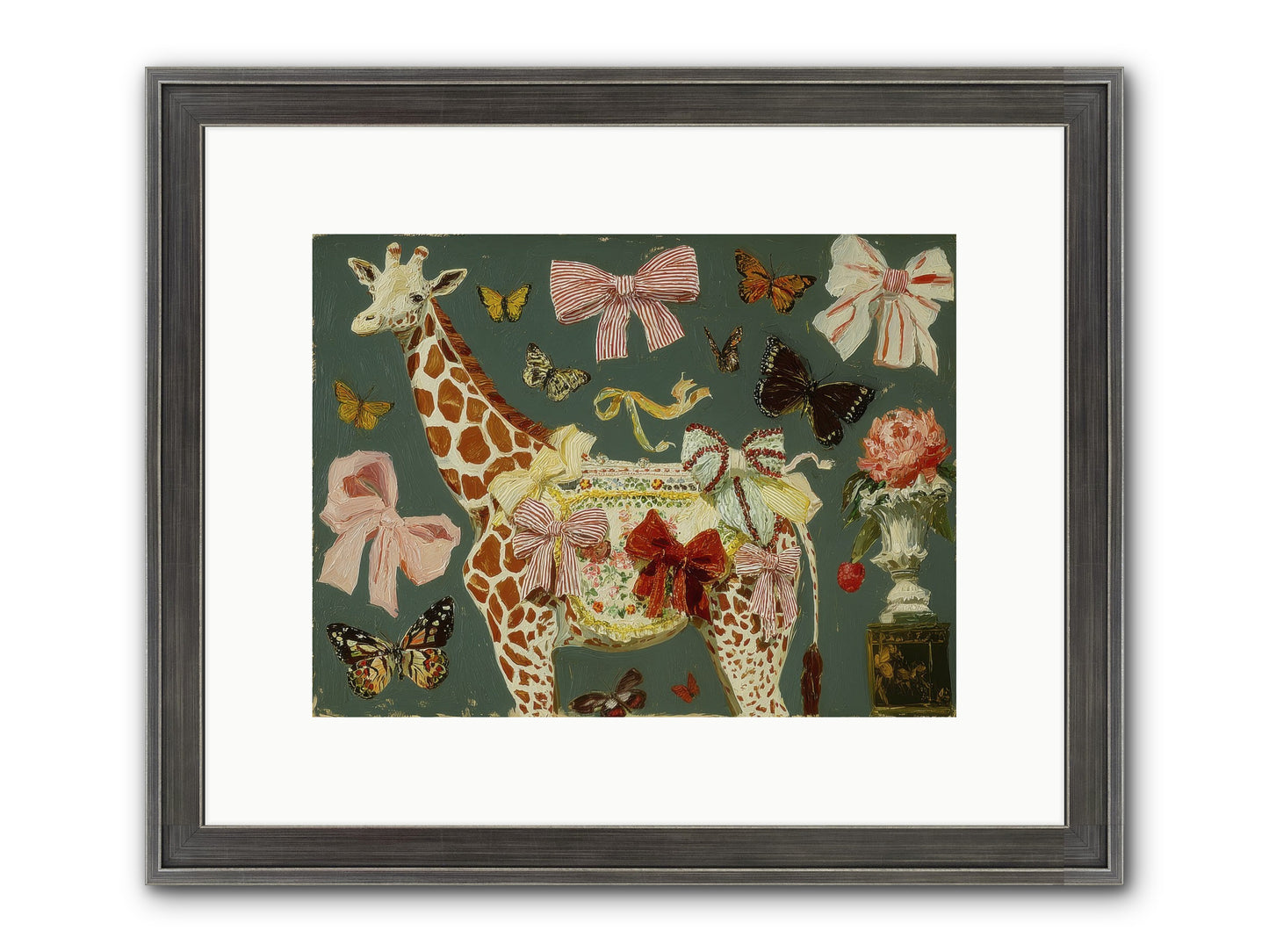 Dreamlands Framed Print - Slimwoods Black/Silver 12x9