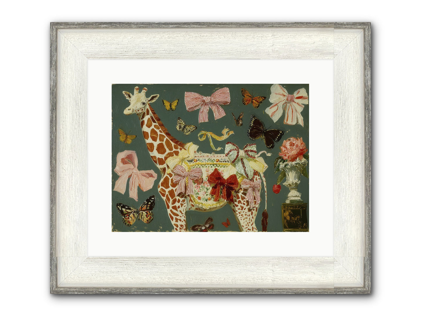 Dreamlands Framed Print - Driftwood White 16x12