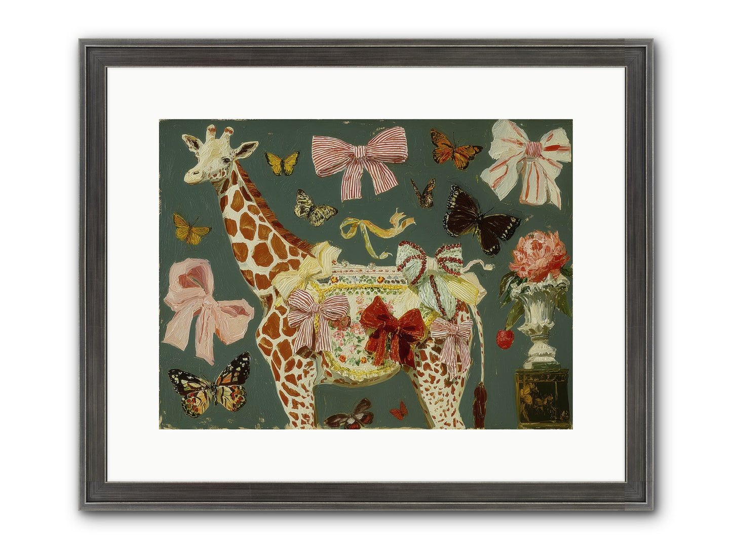 Dreamlands Framed Print - Slimwoods Black/Silver 16x12