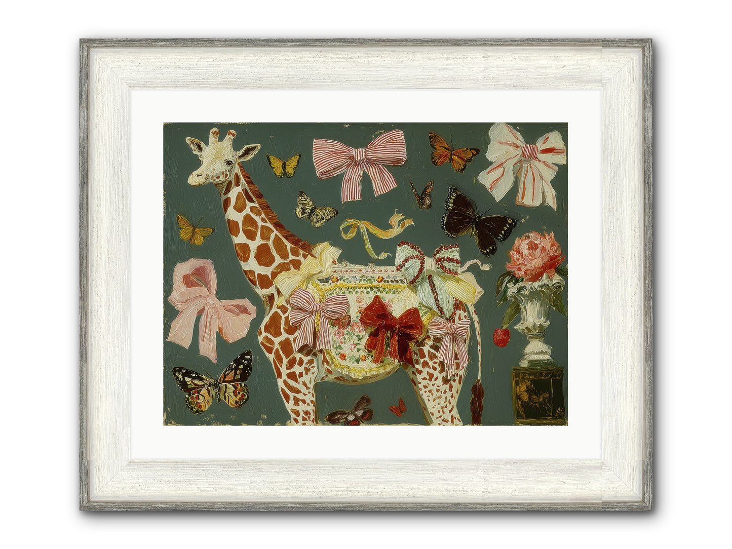 Dreamlands Framed Print - Driftwood White 24x18
