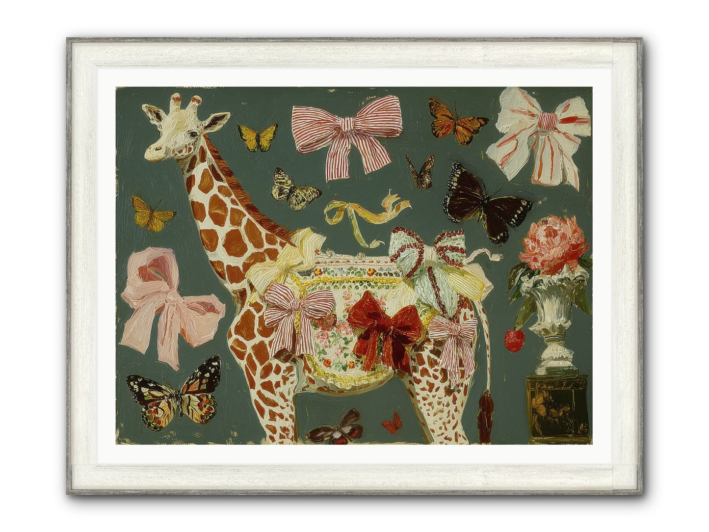 Dreamlands Framed Print - Driftwood White 48x36
