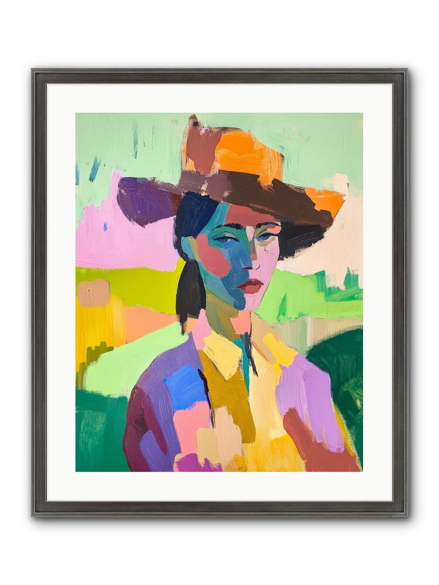 Dreams In Desert Rose Framed Print - Slimwoods Black/Silver 20x25