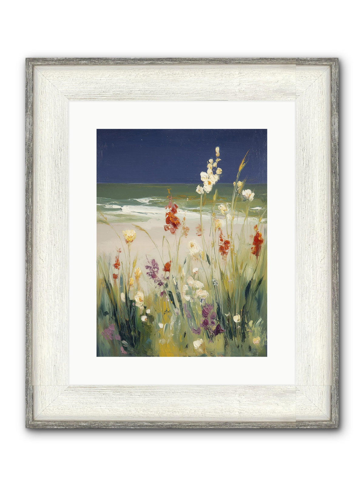 Dreams In Golden Light Framed Print - Driftwood White 12x16