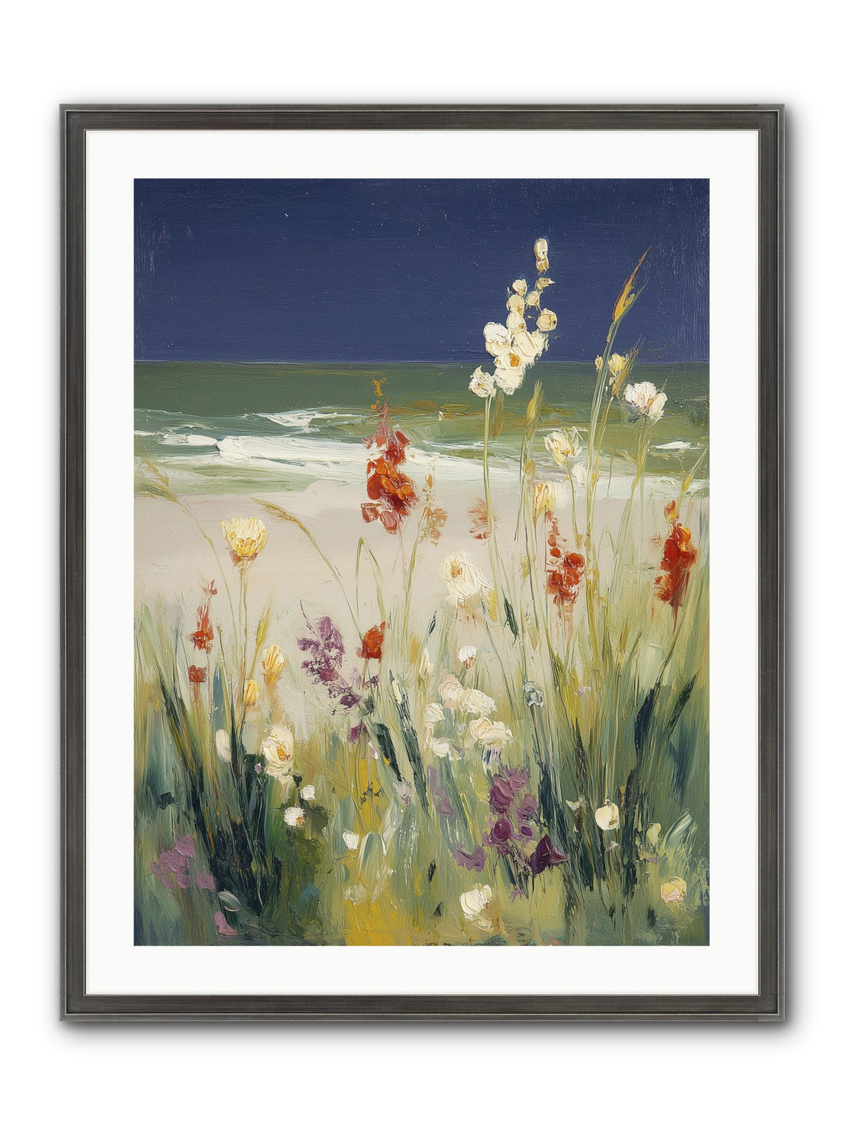 Dreams In Golden Light Framed Print - Slimwoods Black/Silver 24x32