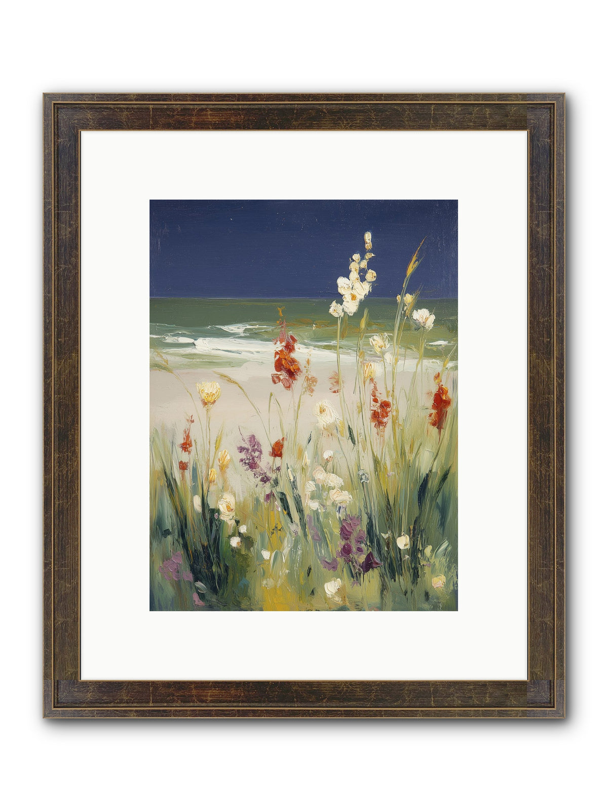 Dreams In Golden Light Framed Print - Slimwoods Black/Gold 9x12