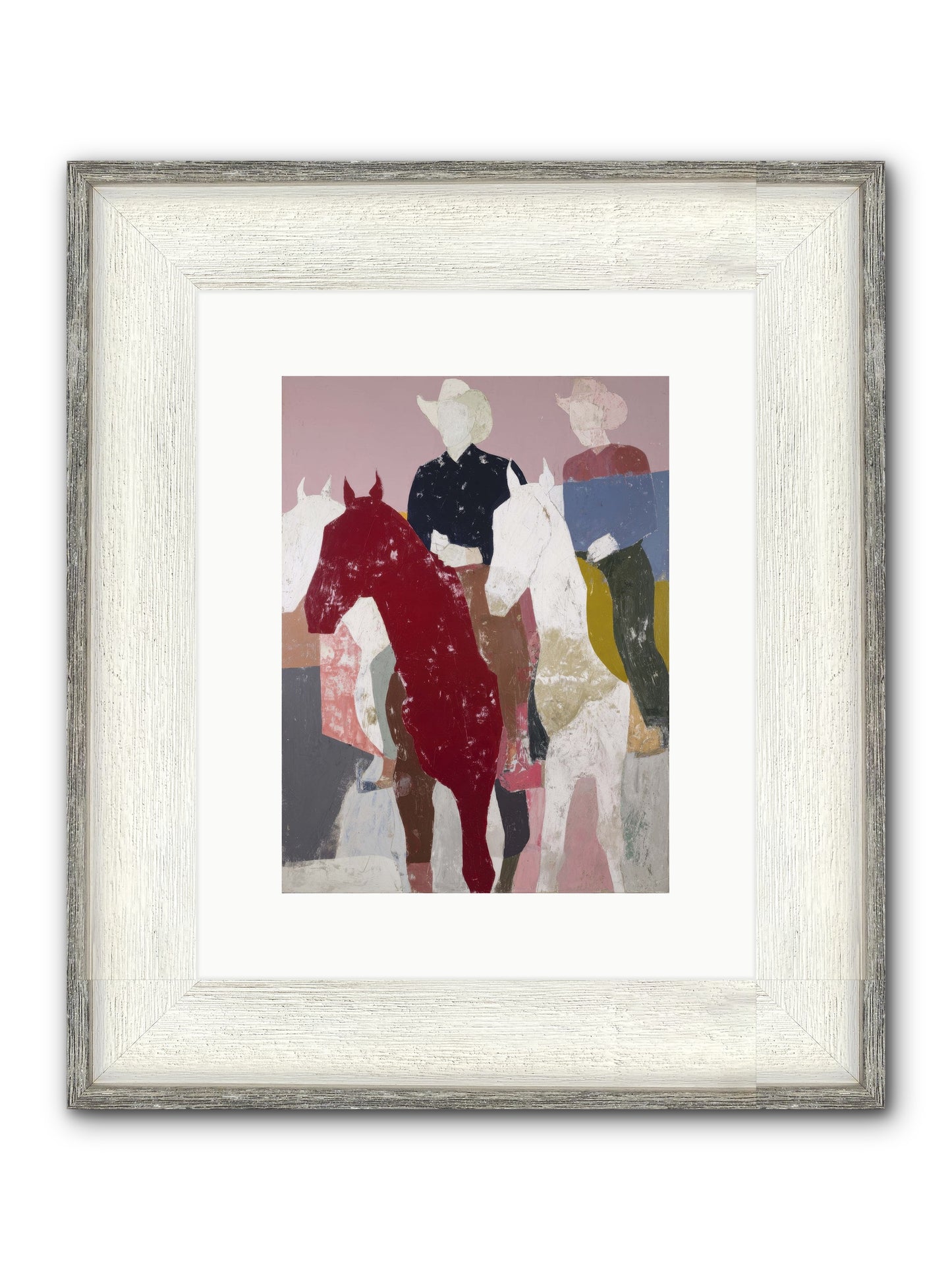 Drenched In Possibility Framed Print - Driftwood White 9x12