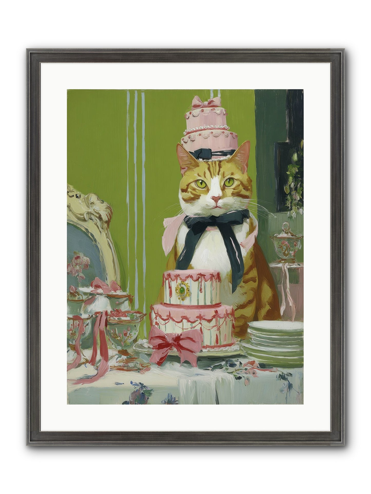Drenched In Wonder Framed Print - Slimwoods Black/Silver 18x24