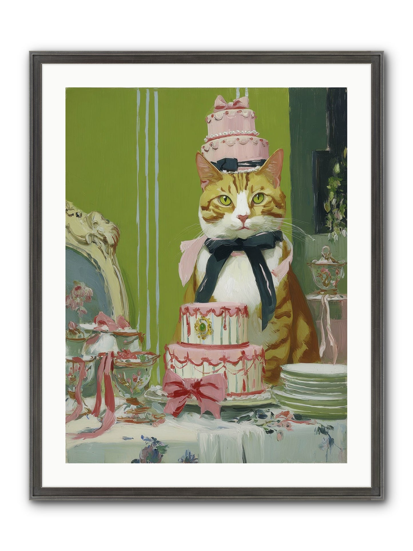 Drenched In Wonder Framed Print - Slimwoods Black/Silver 24x32