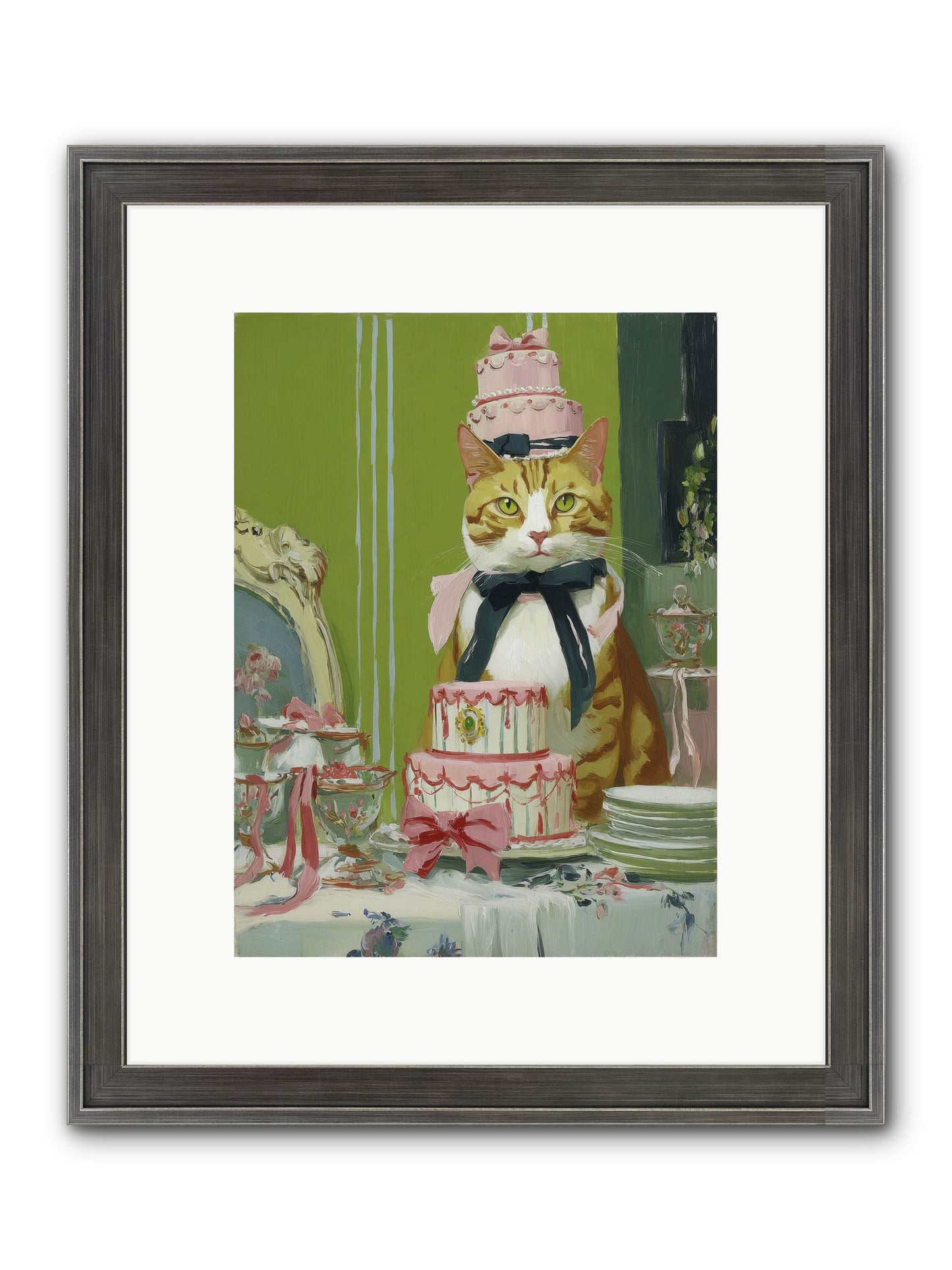 Drenched In Wonder Framed Print - Slimwoods Black/Silver 9x12
