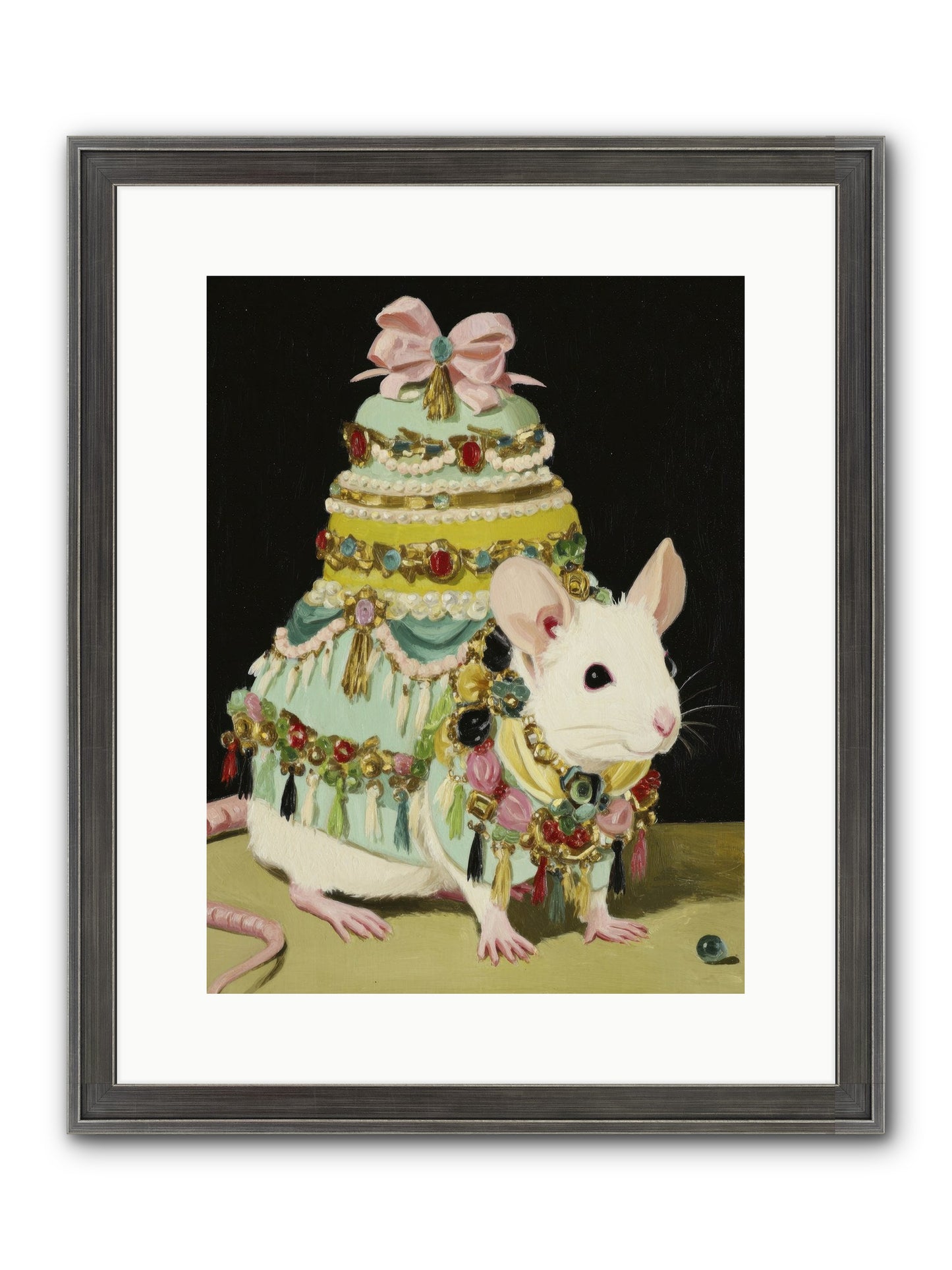 Dressed In Moonbeams Framed Print - Slimwoods Black/Silver 12x16