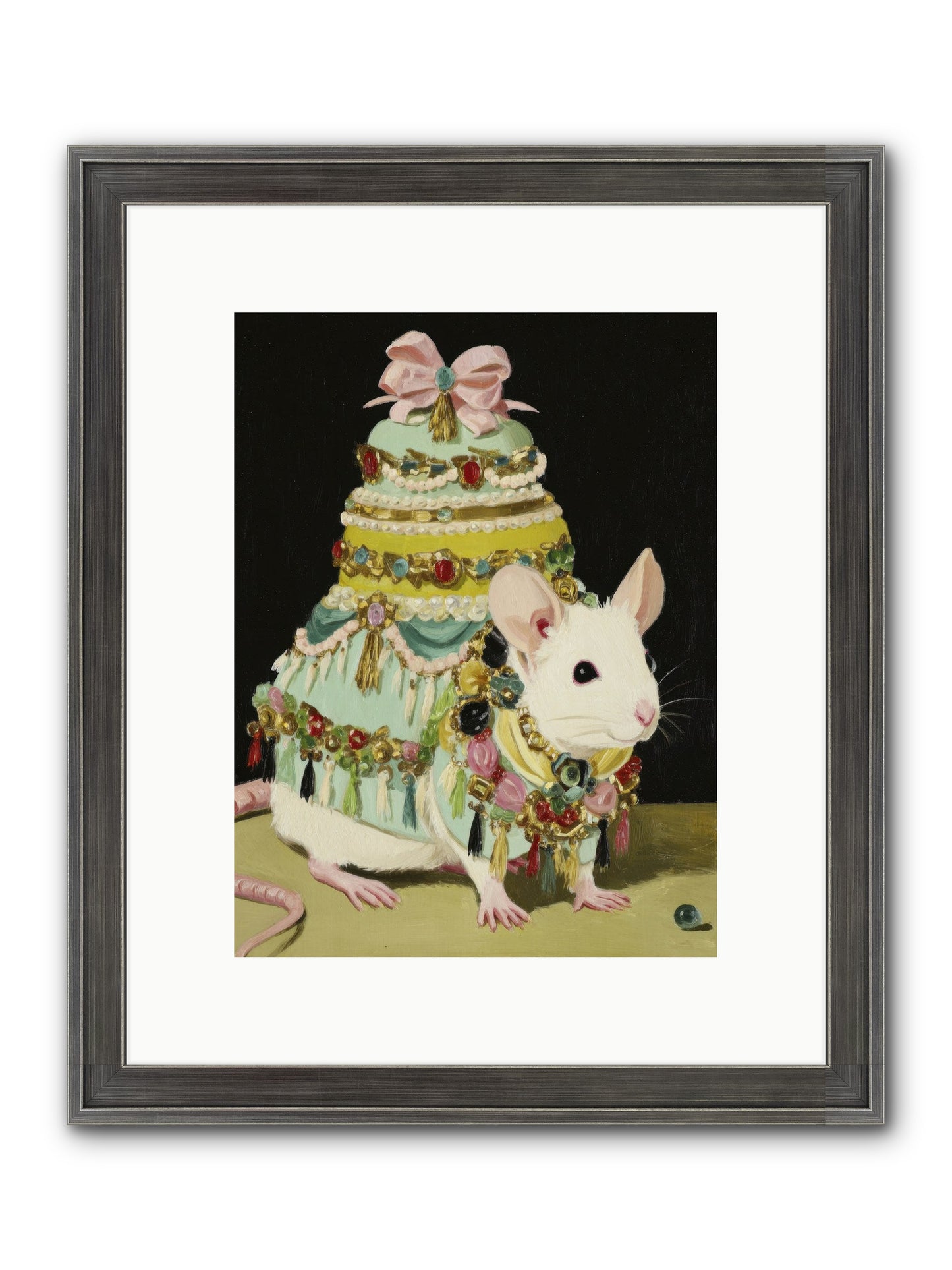 Dressed In Moonbeams Framed Print - Slimwoods Black/Silver 9x12