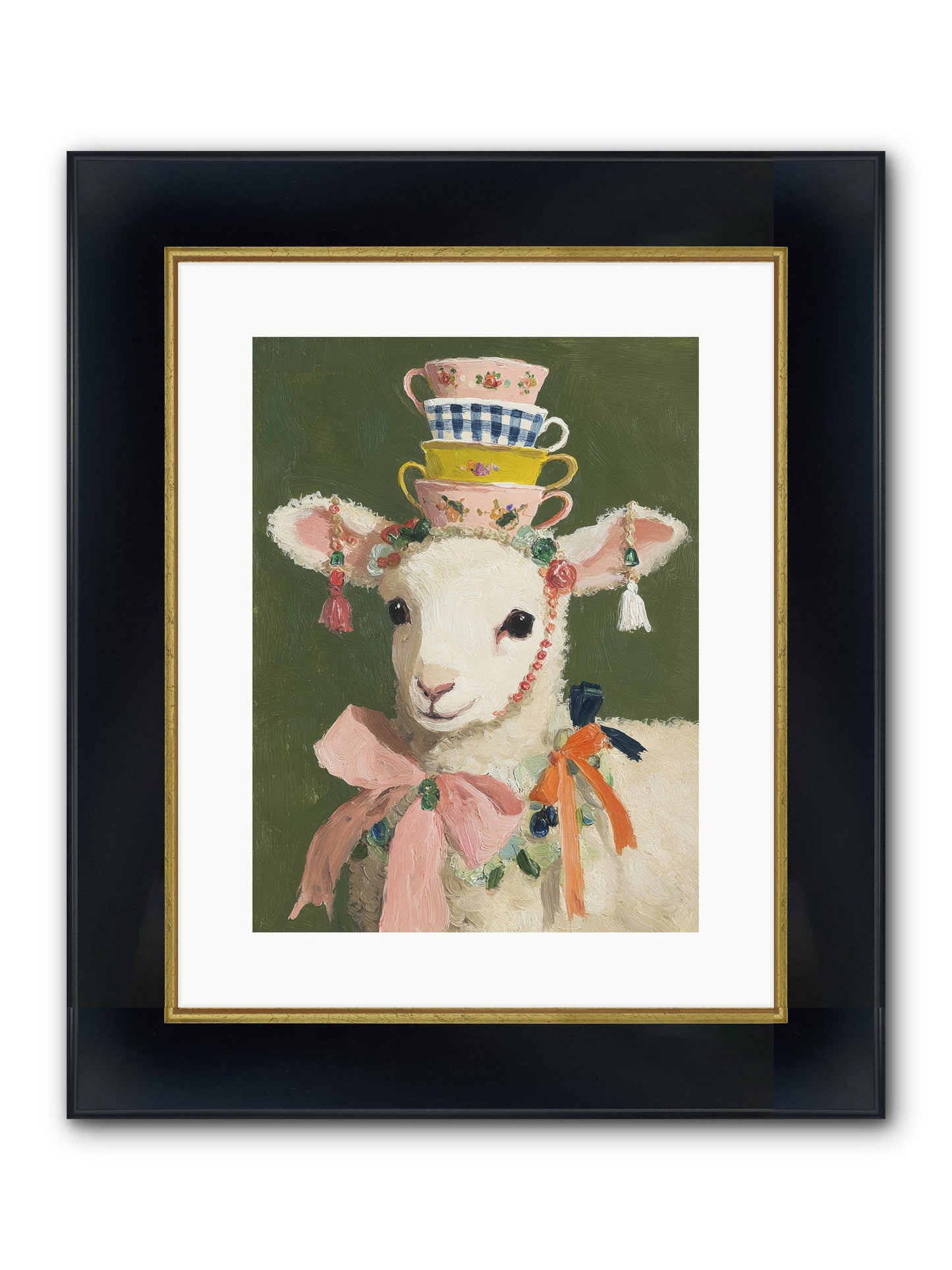 Dressed In Sunshine Framed Print - Wide Black w/Gold 12x16