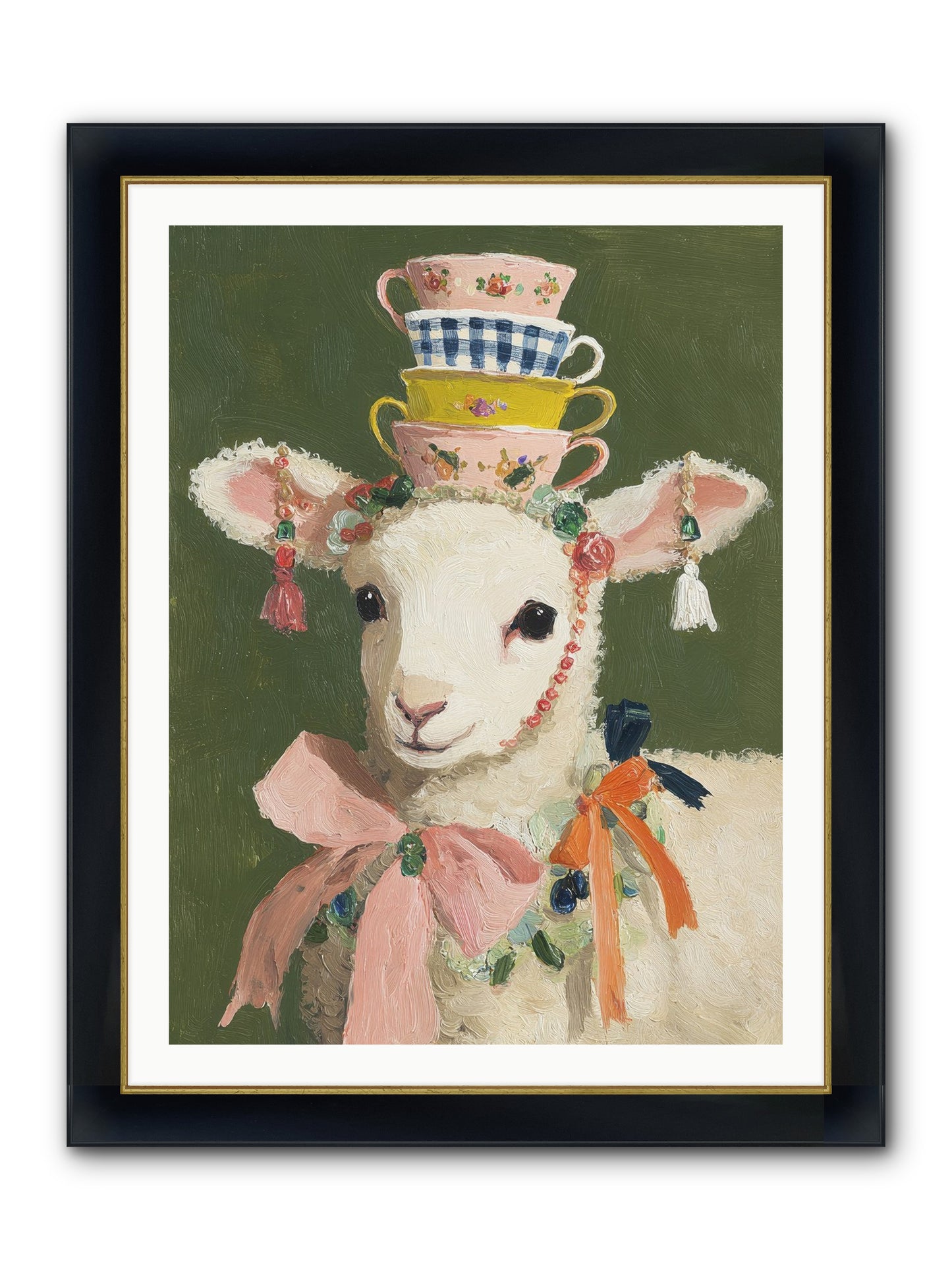 Dressed In Sunshine Framed Print - Wide Black w/Gold 30x40