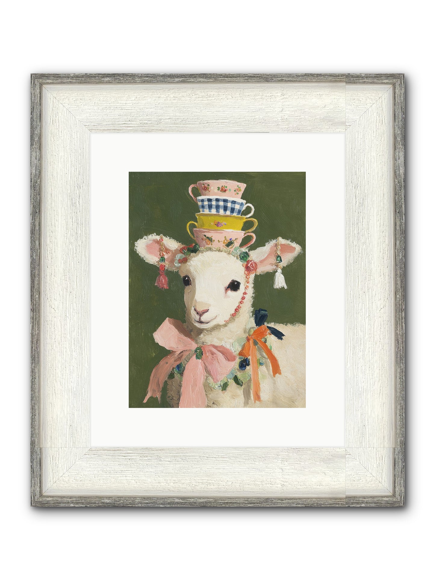 Dressed In Sunshine Framed Print - Driftwood White 9x12