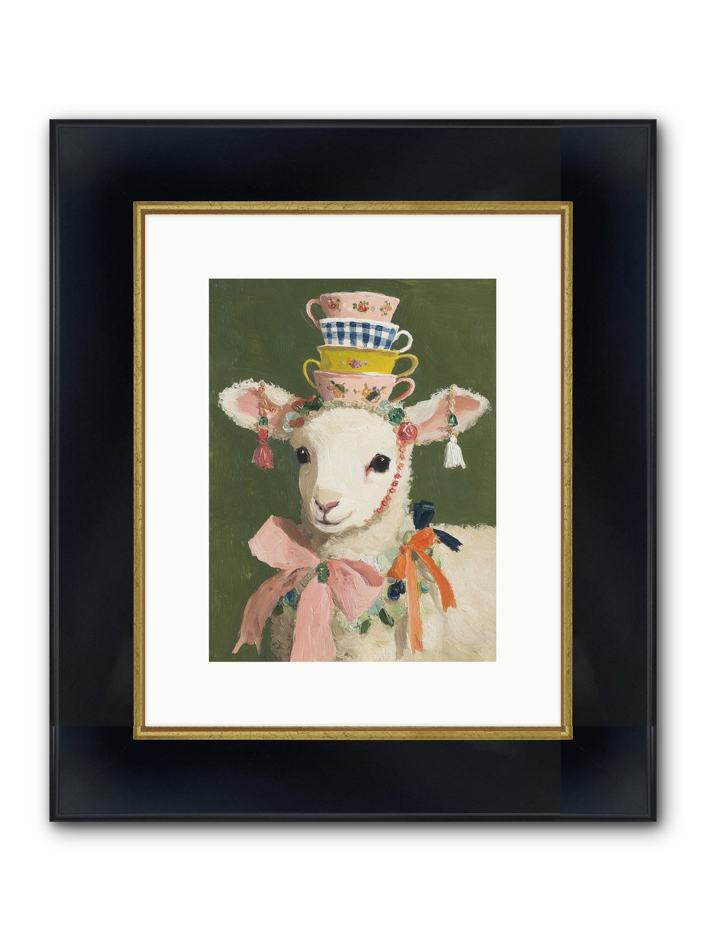 Dressed In Sunshine Framed Print - Wide Black w/Gold 9x12