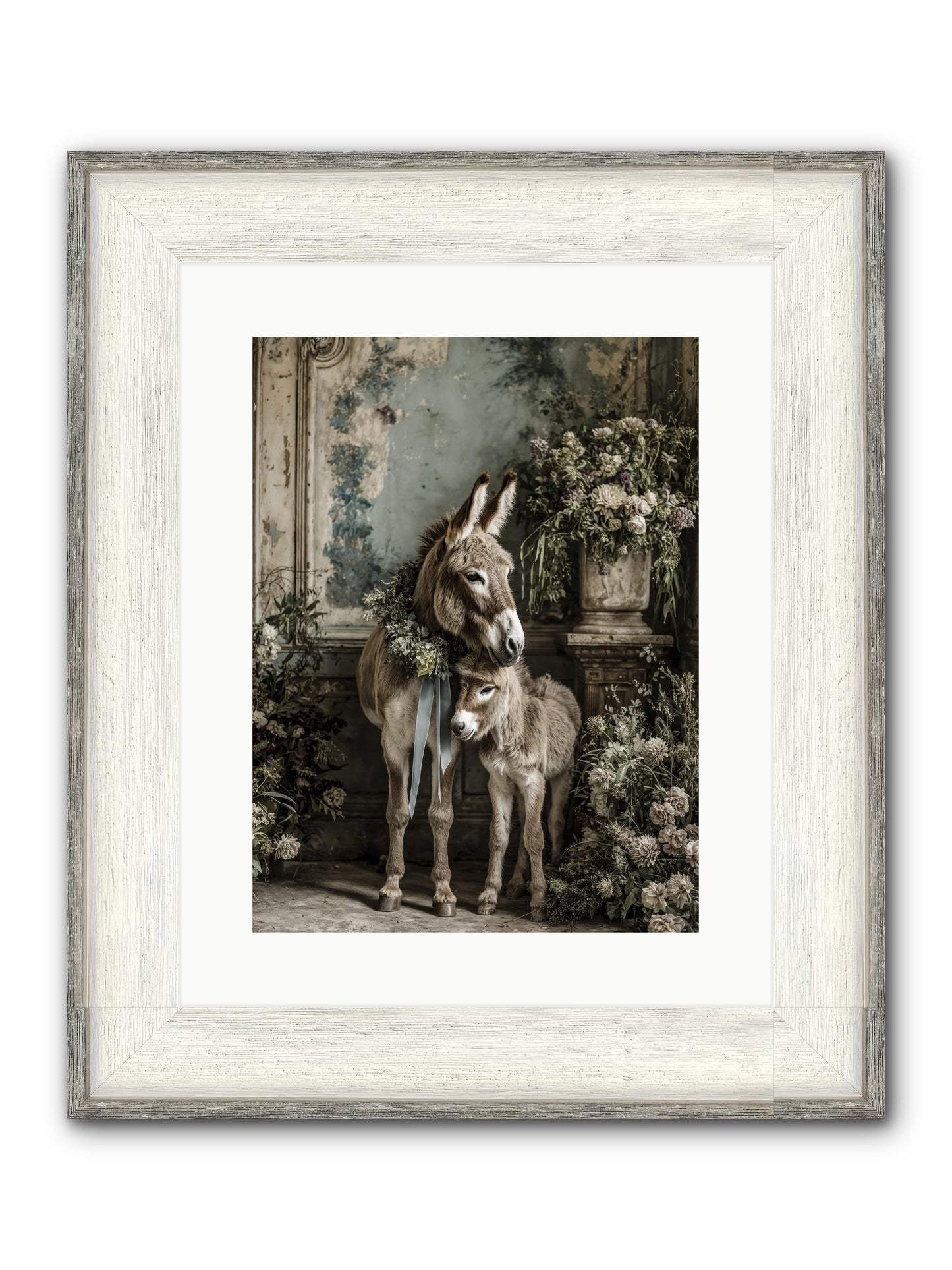 Drifting Toward Wonder Framed Print - Driftwood White 12x16