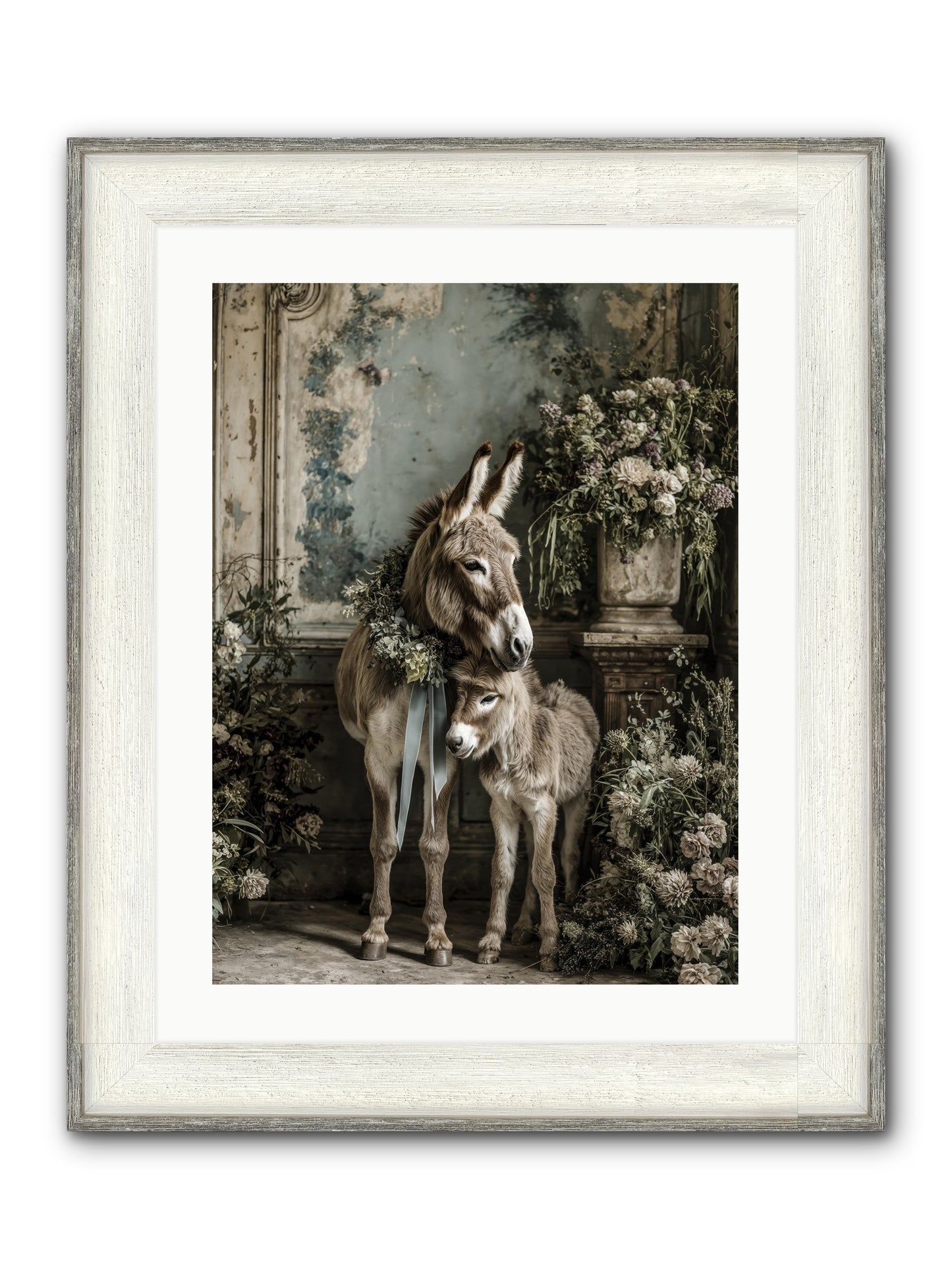 Drifting Toward Wonder Framed Print - Driftwood White 18x24