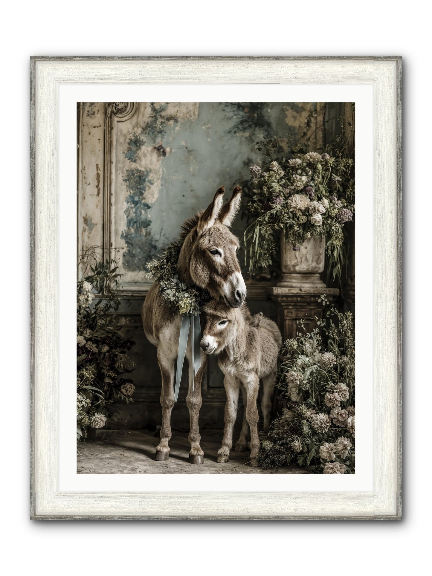Drifting Toward Wonder Framed Print - Driftwood White 30x40