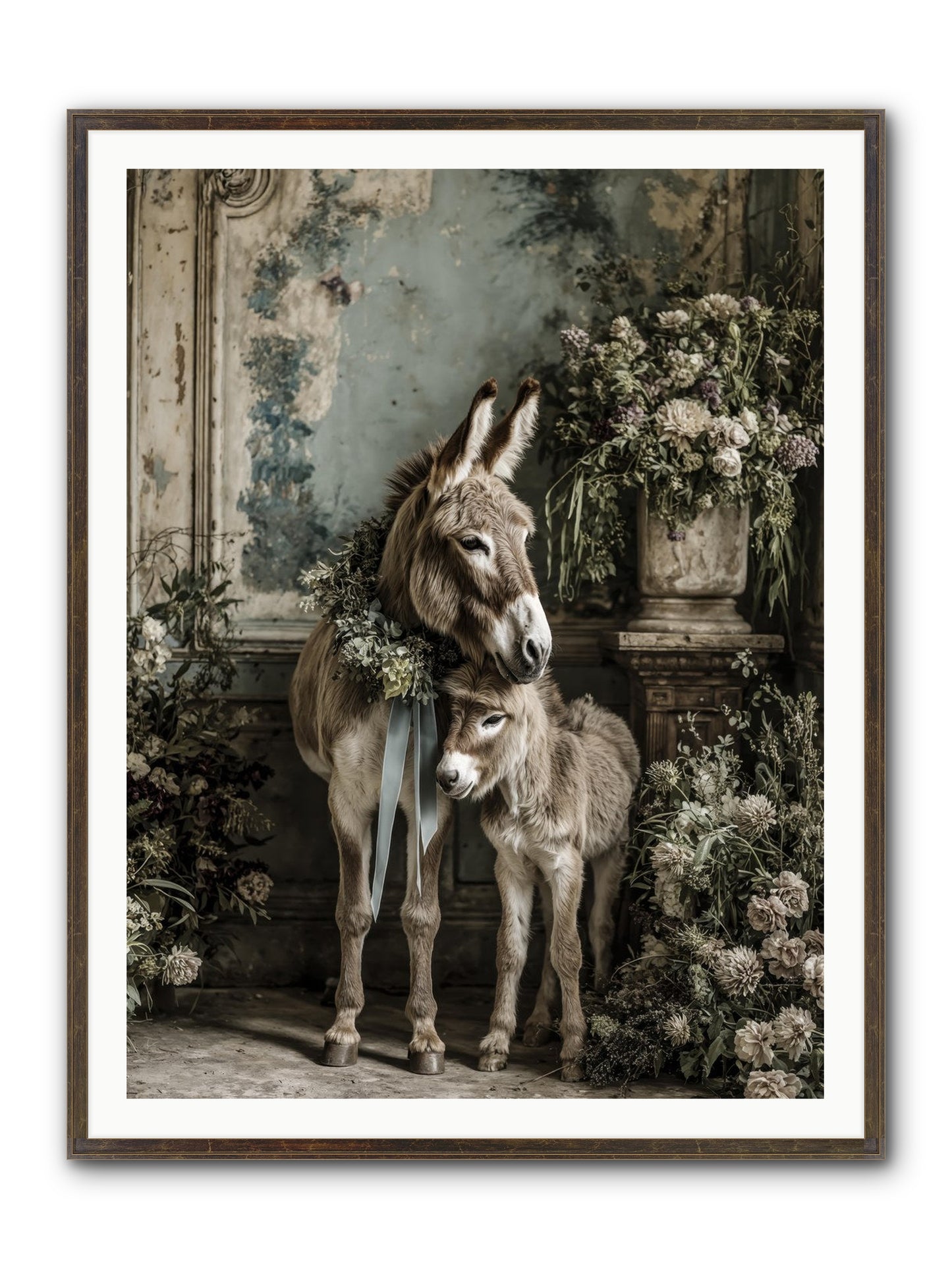 Drifting Toward Wonder Framed Print - Slimwoods Black/Gold 36x48