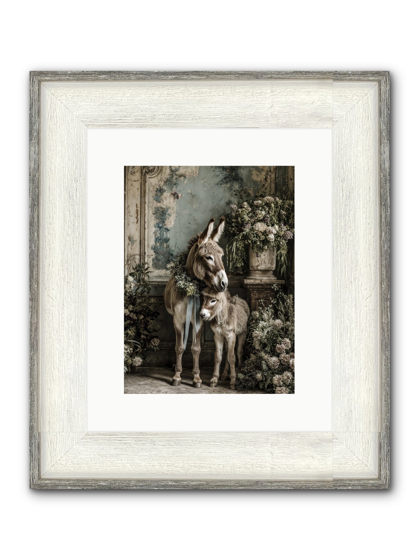 Drifting Toward Wonder Framed Print - Driftwood White 9x12