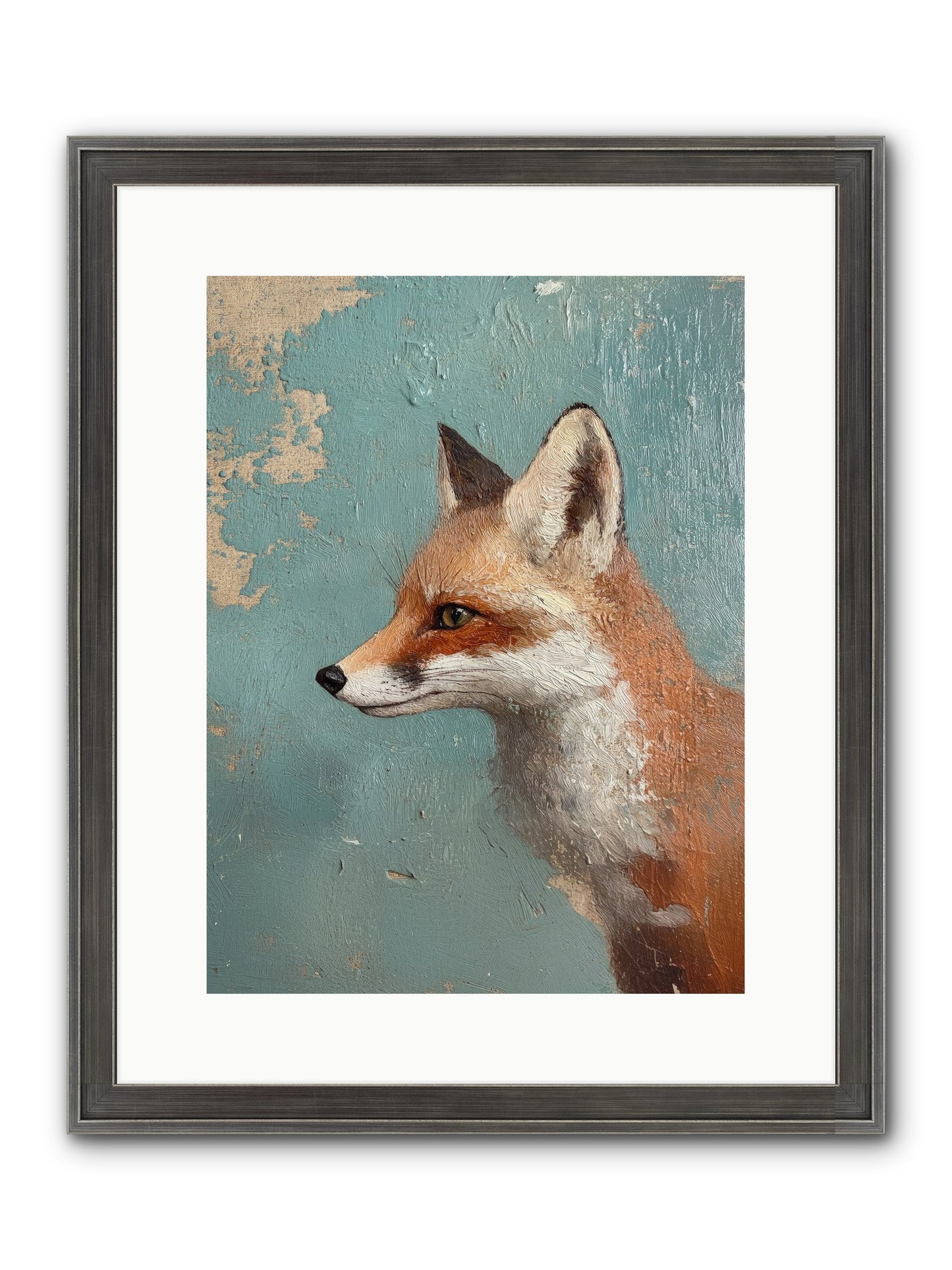 Duchess Of Moonlight Framed Print - Slimwoods Black/Silver 12x16
