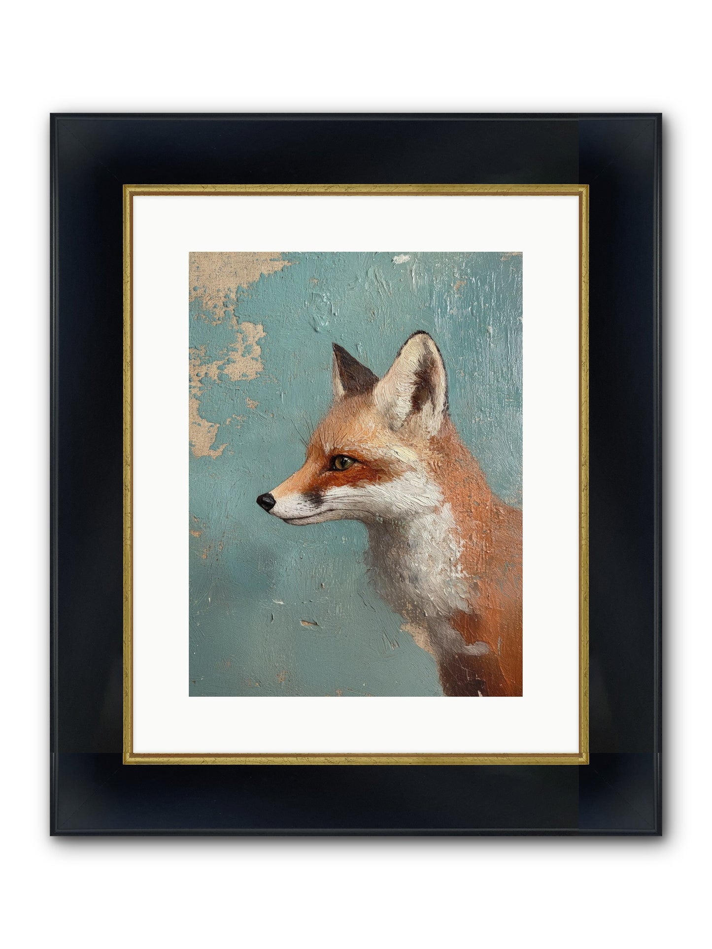 Duchess Of Moonlight Framed Print - Wide Black w/Gold 12x16