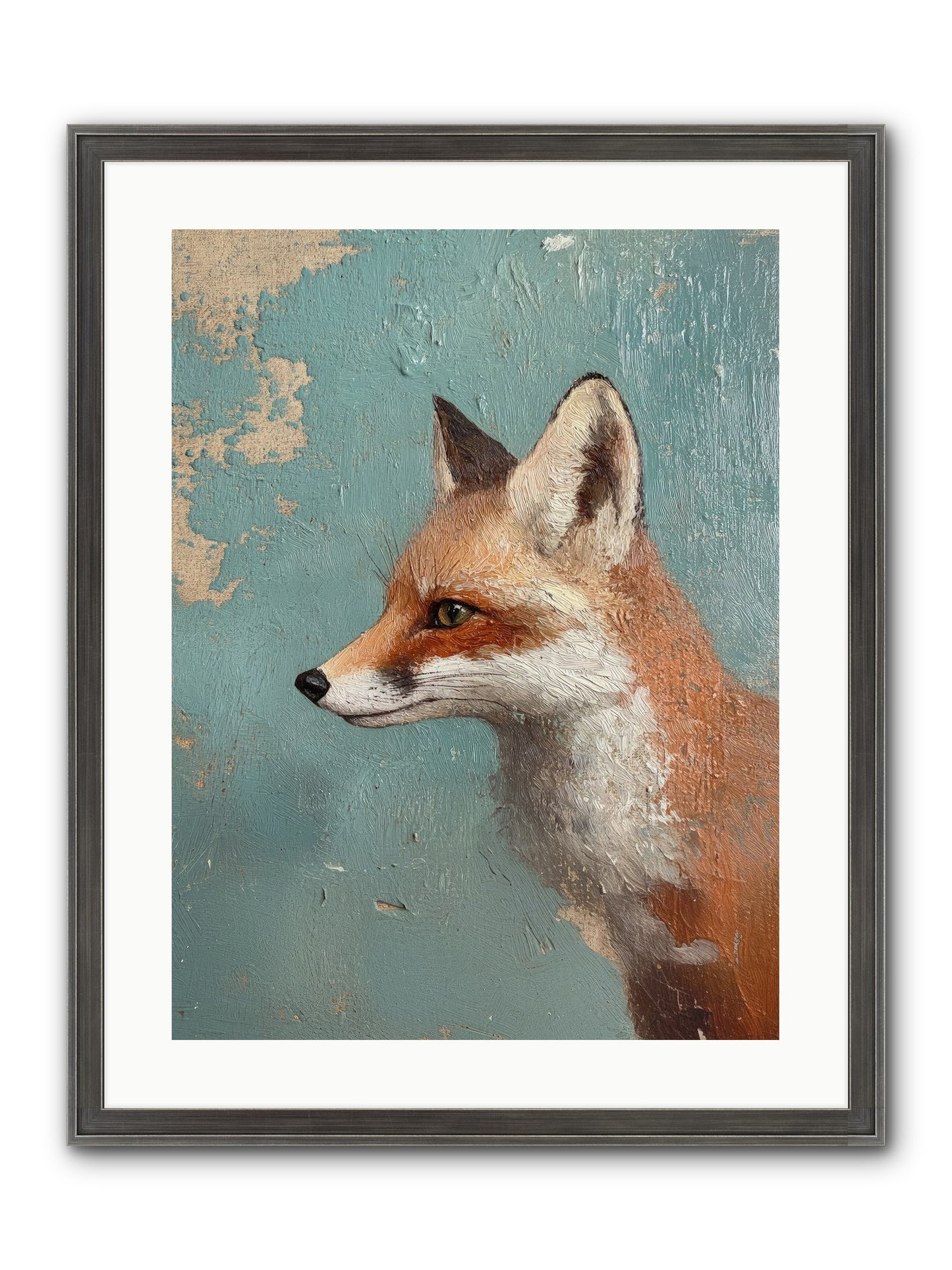 Duchess Of Moonlight Framed Print - Slimwoods Black/Silver 18x24
